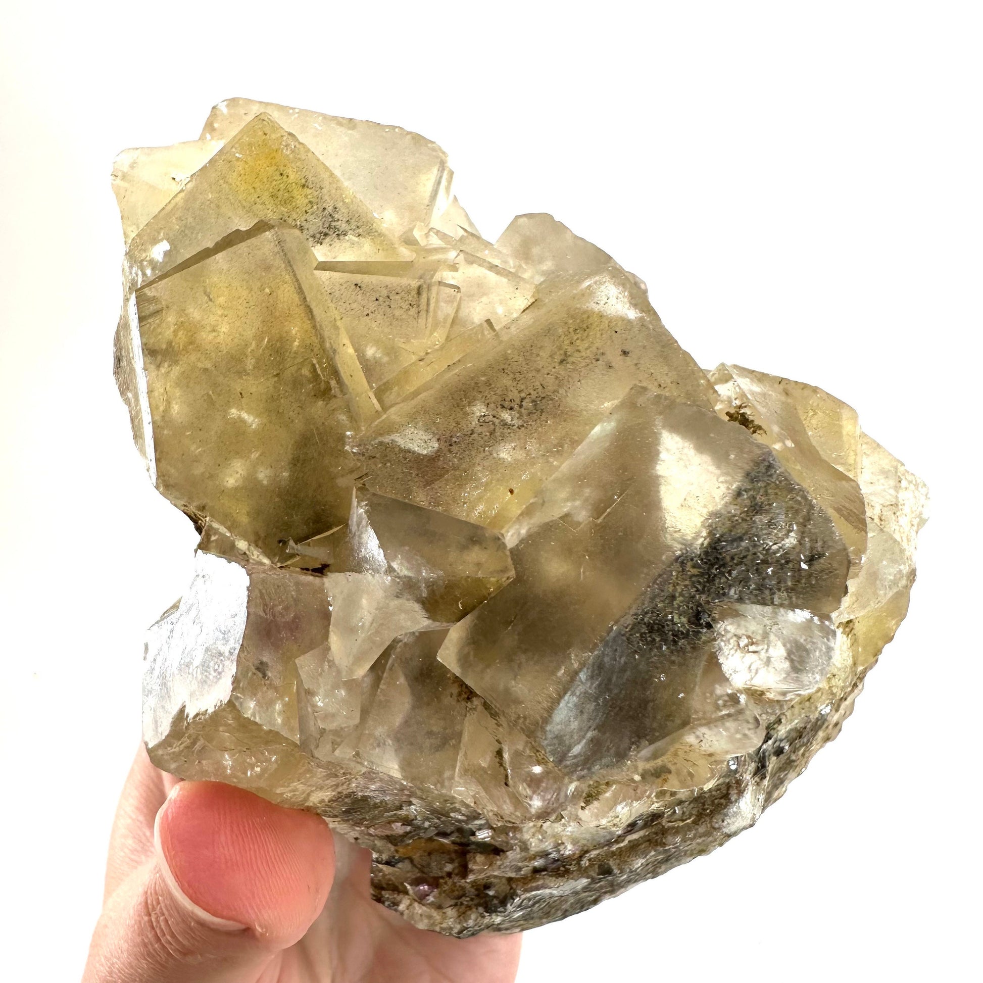 Okorusu Fluorite (Namibia) | fluorite cluster, cubic fluorite, yellow fluorite, crystals, mineral specimen