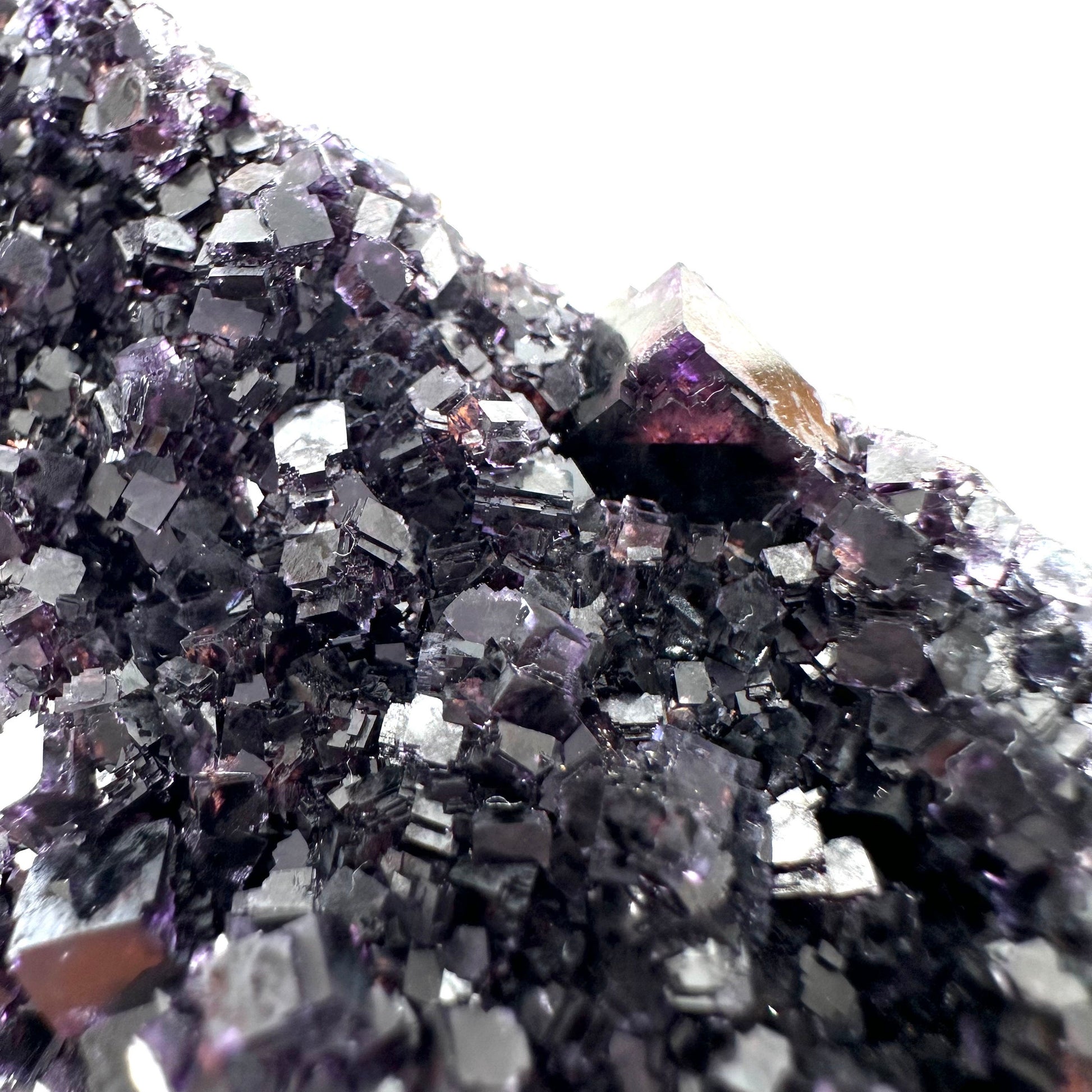 Okorusu Fluorite (Namibia) | fluorite cluster, cubic fluorite, purple fluorite, crystals, mineral specimen