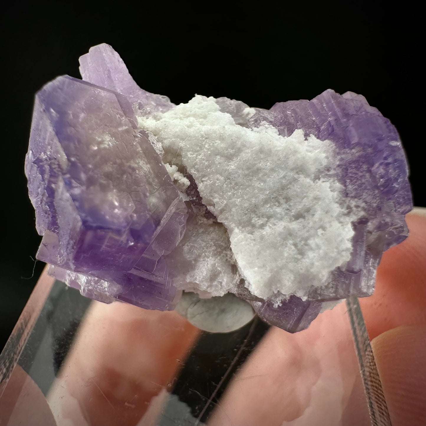 Purple Fluorapatite (Afghanistan), natural purple apatite, terminated apatite crystal, mineral specimen, rare gems, fluorapatite