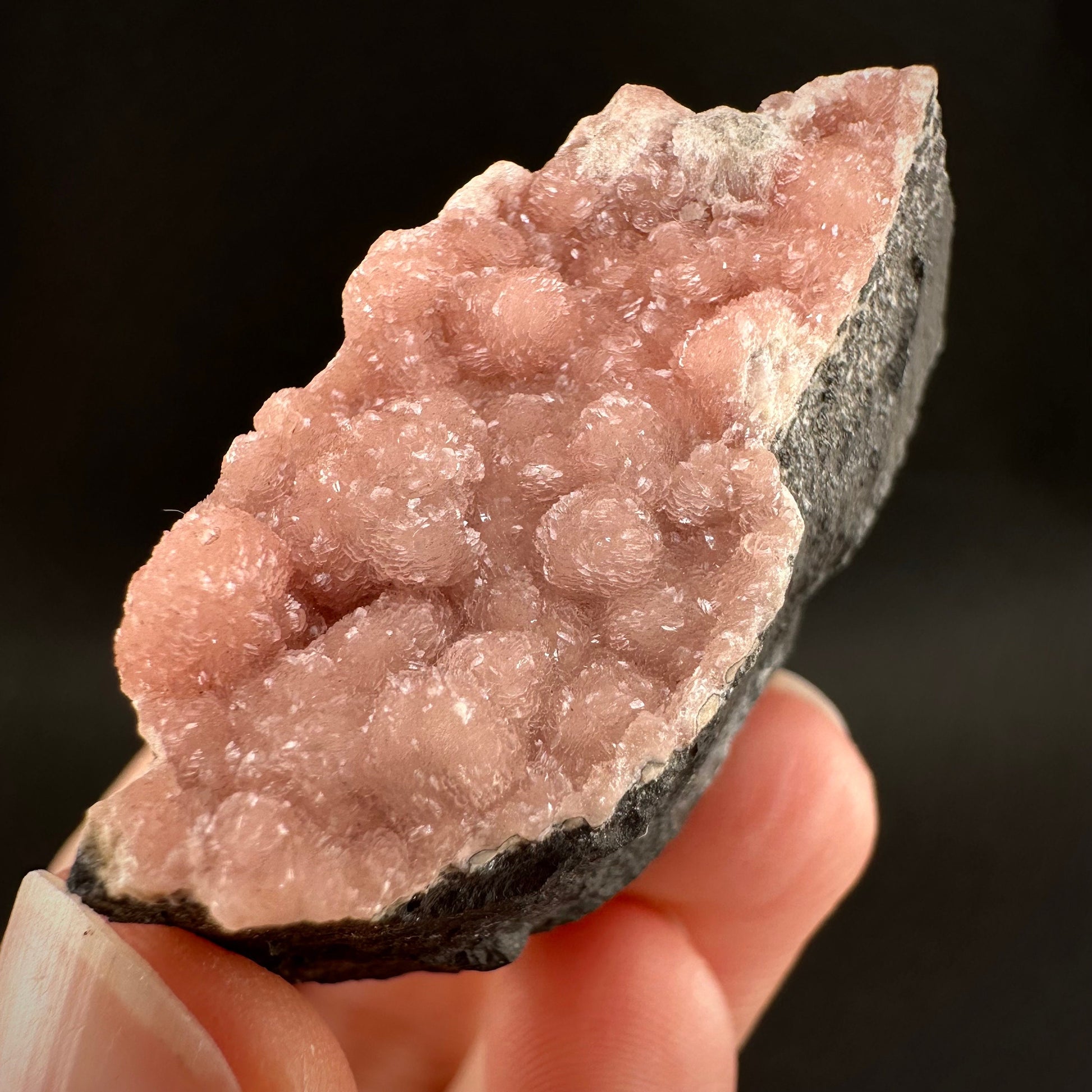 Rhodochrosite (South Africa) | rhodochrosite crystal, rare crystals, mineral specimen, rare minerals, natural rhodochrosite