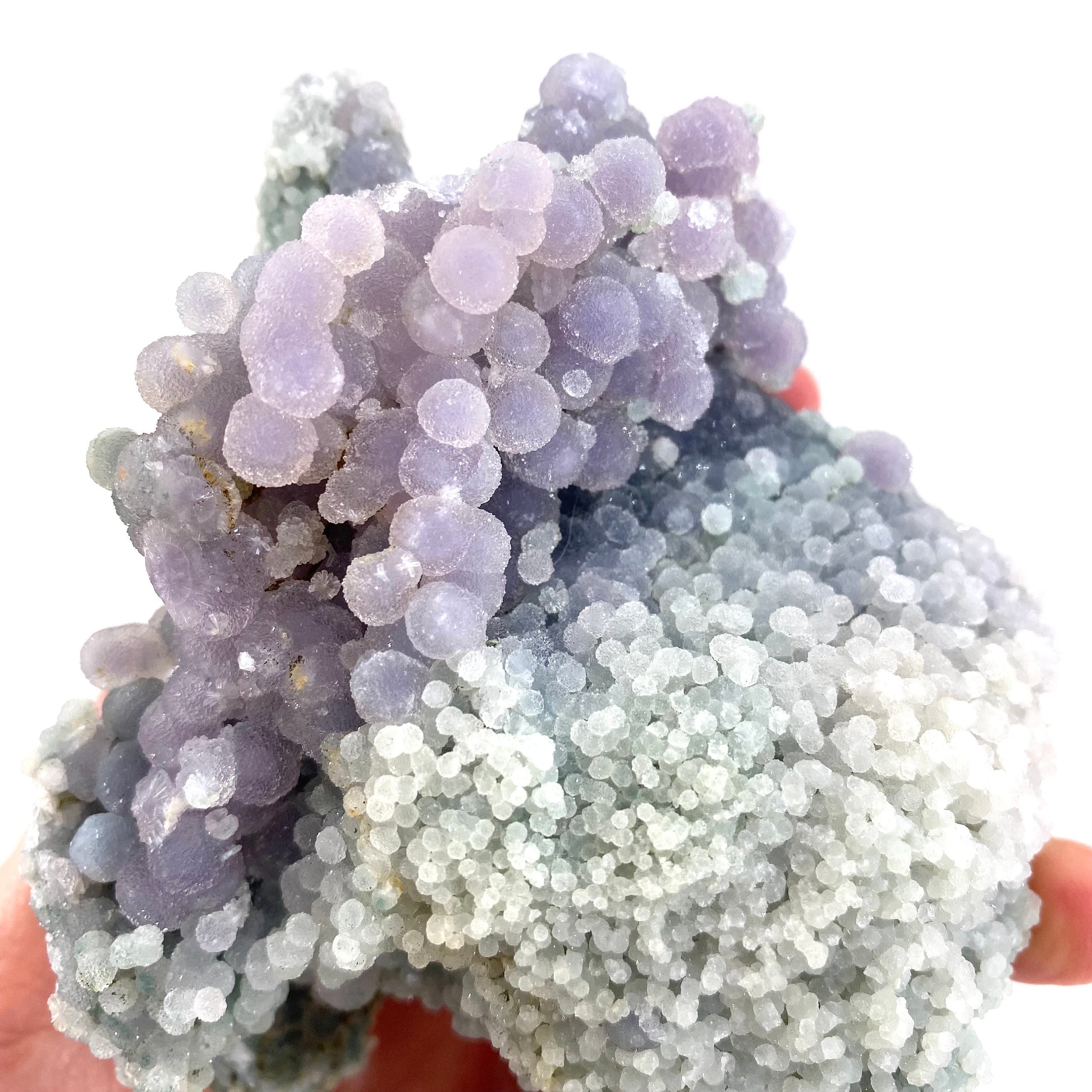 Grape Amethyst (Indonesia) | Grape Agate, purple grape agate, grape agate cluster, mineral specimen, crystals, gemstone