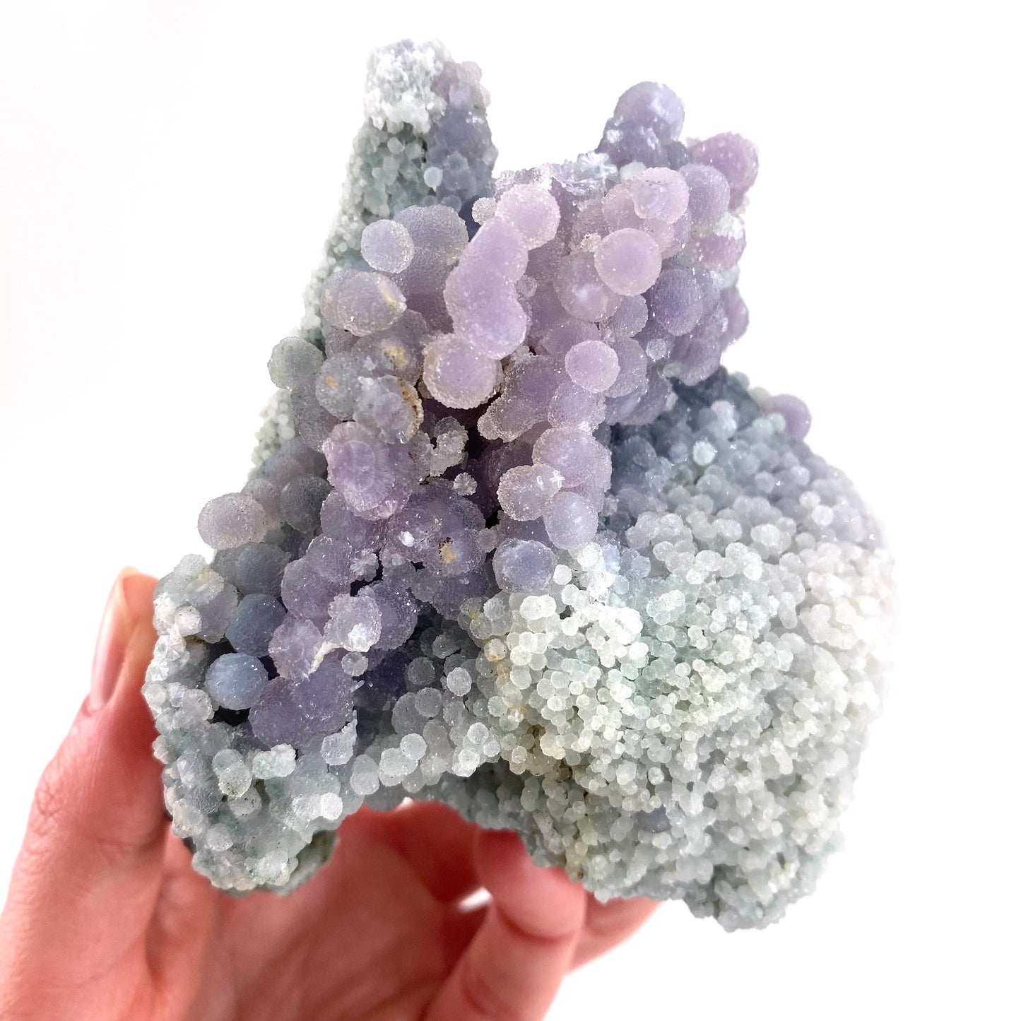 Grape Amethyst (Indonesia) | Grape Agate, purple grape agate, grape agate cluster, mineral specimen, crystals, gemstone