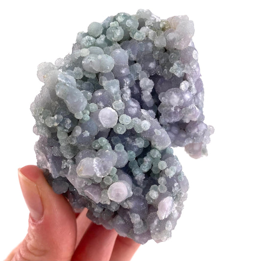 Grape Amethyst (Indonesia) | Grape Agate, purple grape agate, grape agate cluster, mineral specimen, crystals, gemstone