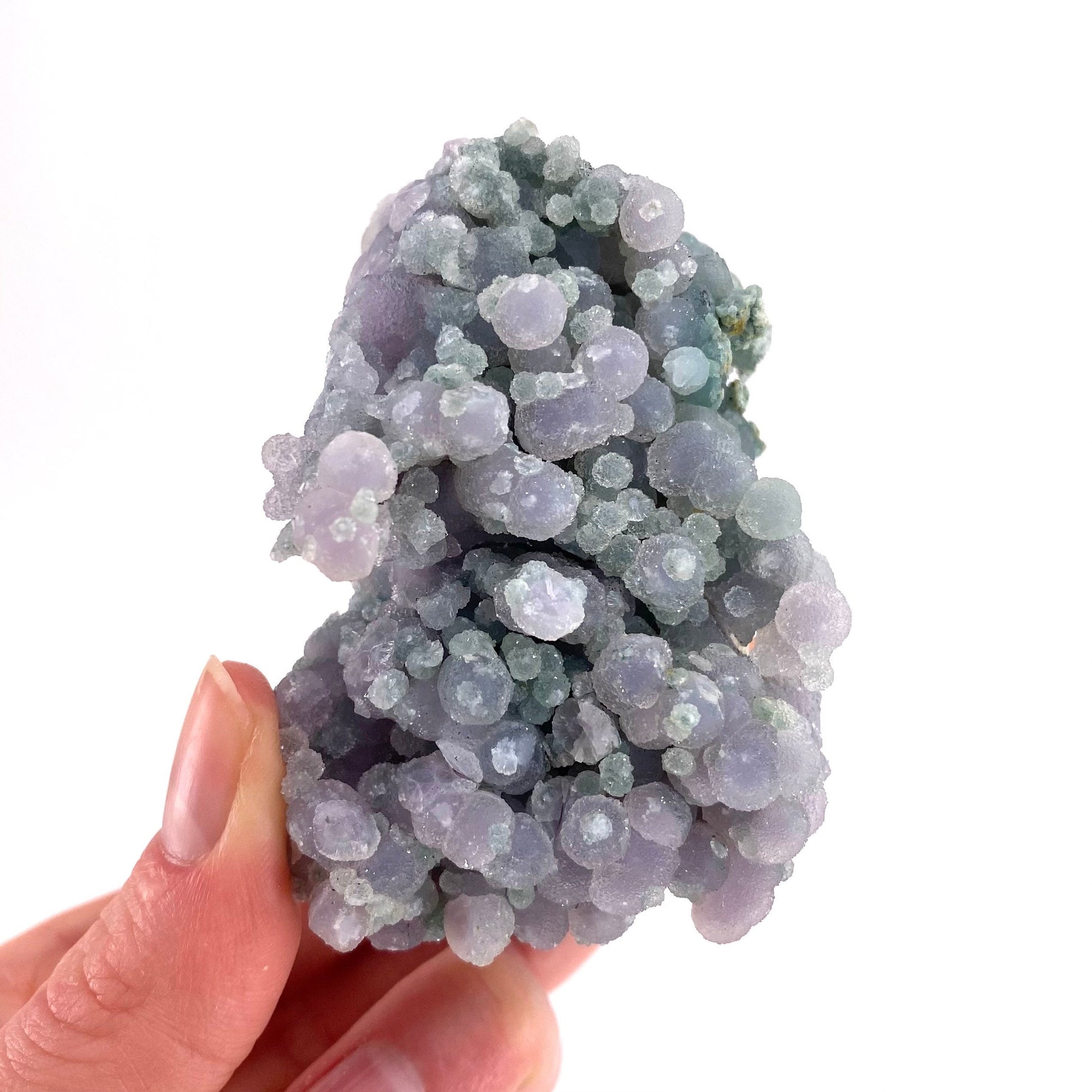 Grape Amethyst (Indonesia) | Grape Agate, purple grape agate, grape agate cluster, mineral specimen, crystals, gemstone