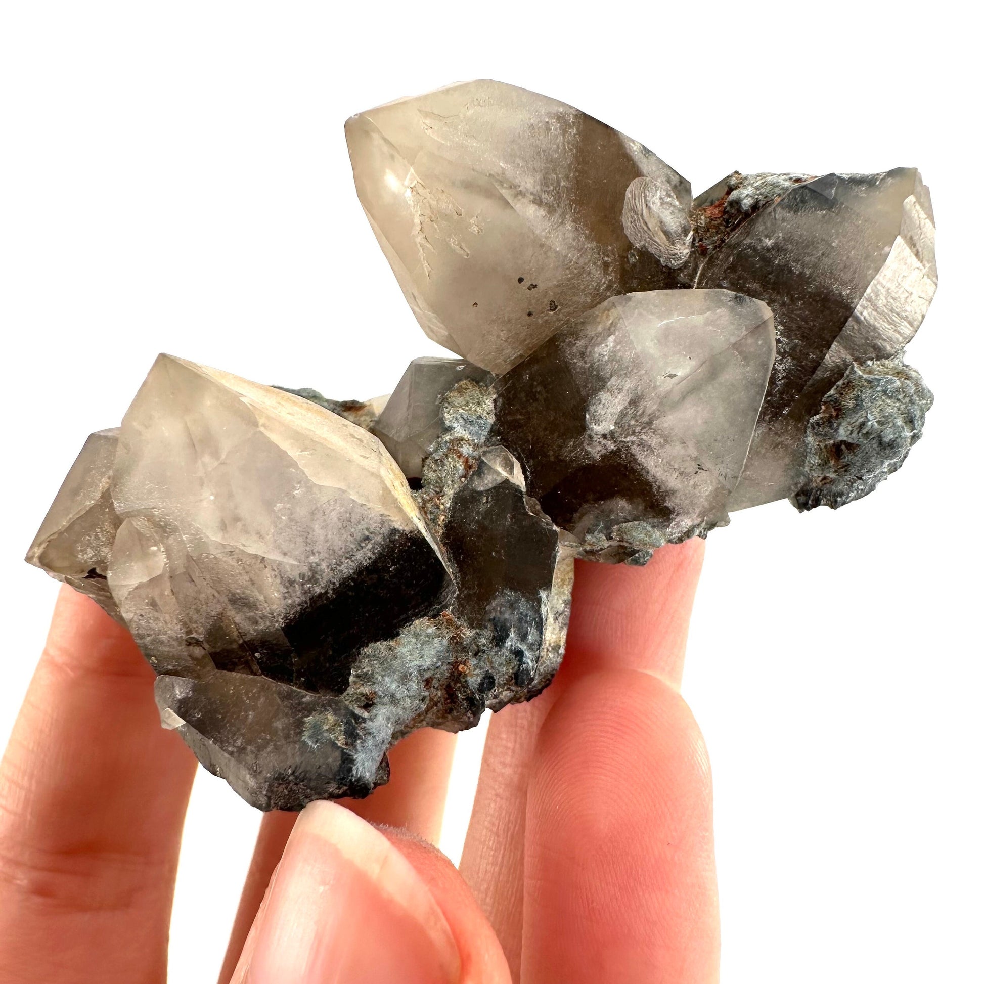 Gitter Quartz & Foitite (Namibia) | lattice quartz, smoky quartz crystal, smoky quartz point, quartz crystal, crystals