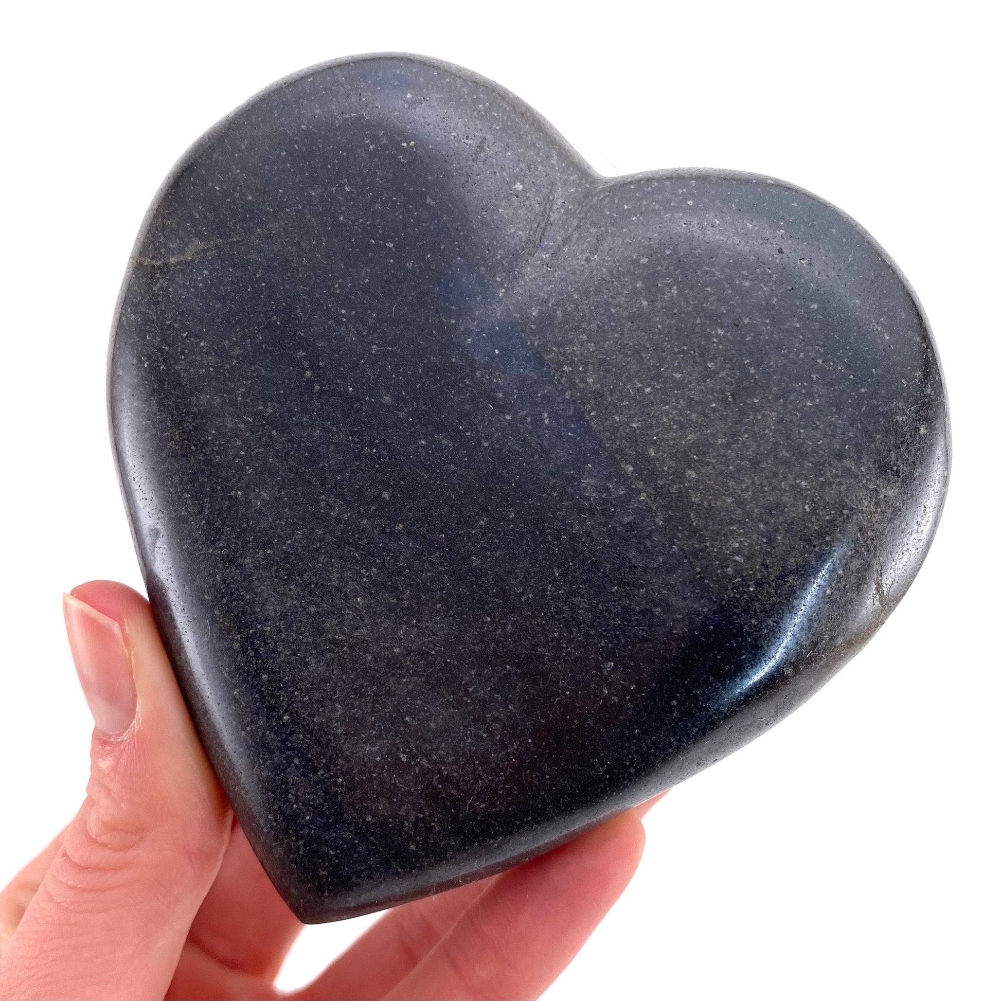 Lazulite Heart, crystal heart, Lazulite palm stone, lazulite palmstone, pocket stone, lazulite