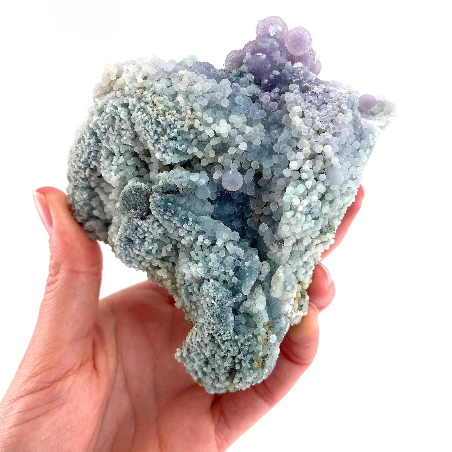 Grape Amethyst (Indonesia) | Grape Agate, purple grape agate, grape agate cluster, mineral specimen, crystals, gemstone