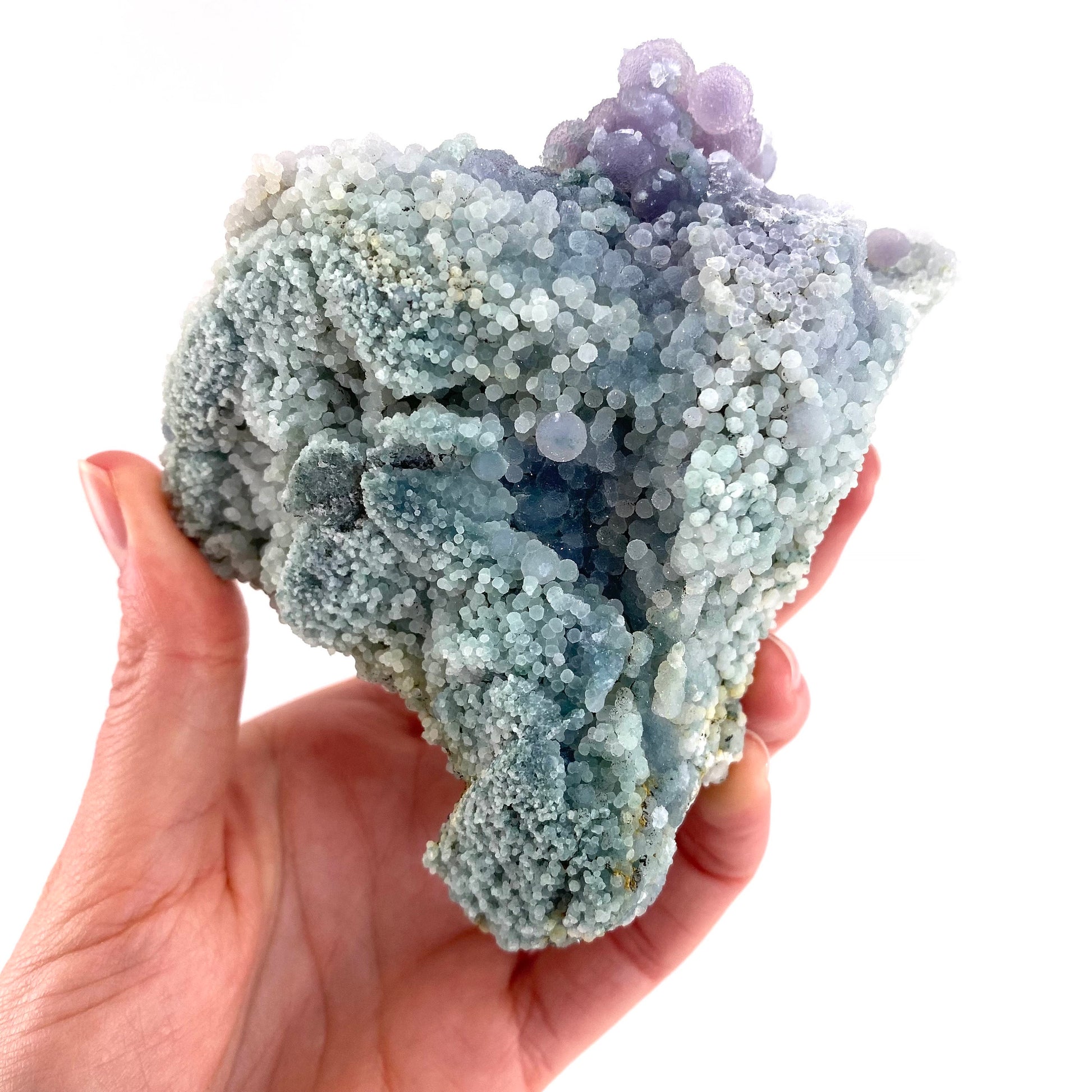 Grape Amethyst (Indonesia) | Grape Agate, purple grape agate, grape agate cluster, mineral specimen, crystals, gemstone