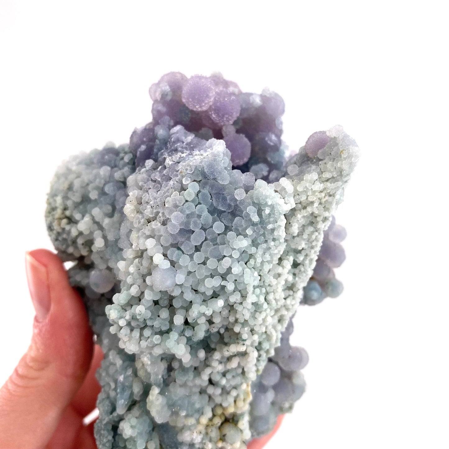 Grape Amethyst (Indonesia) | Grape Agate, purple grape agate, grape agate cluster, mineral specimen, crystals, gemstone