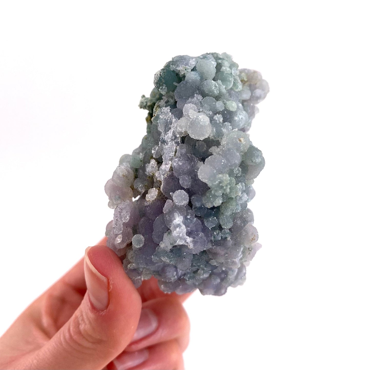 Grape Amethyst (Indonesia) | Grape Agate, purple grape agate, grape agate cluster, mineral specimen, crystals, gemstone