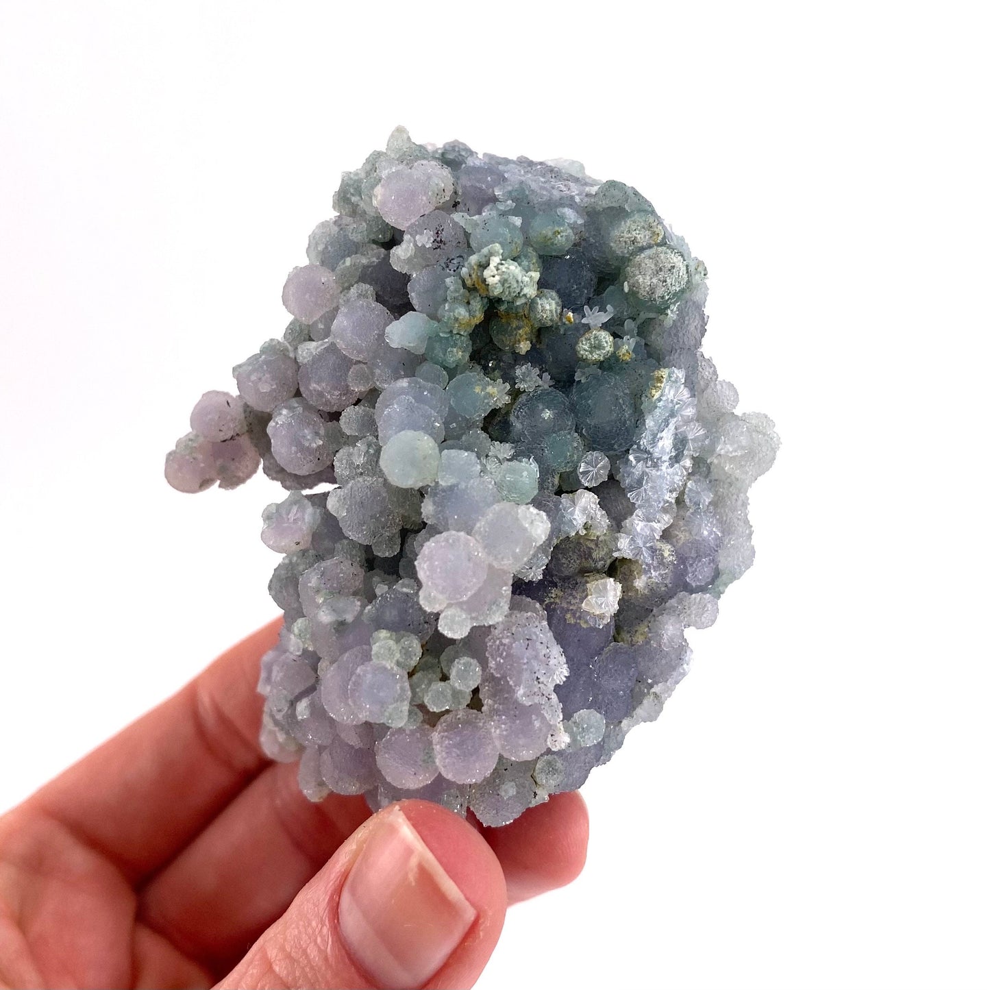 Grape Amethyst (Indonesia) | Grape Agate, purple grape agate, grape agate cluster, mineral specimen, crystals, gemstone