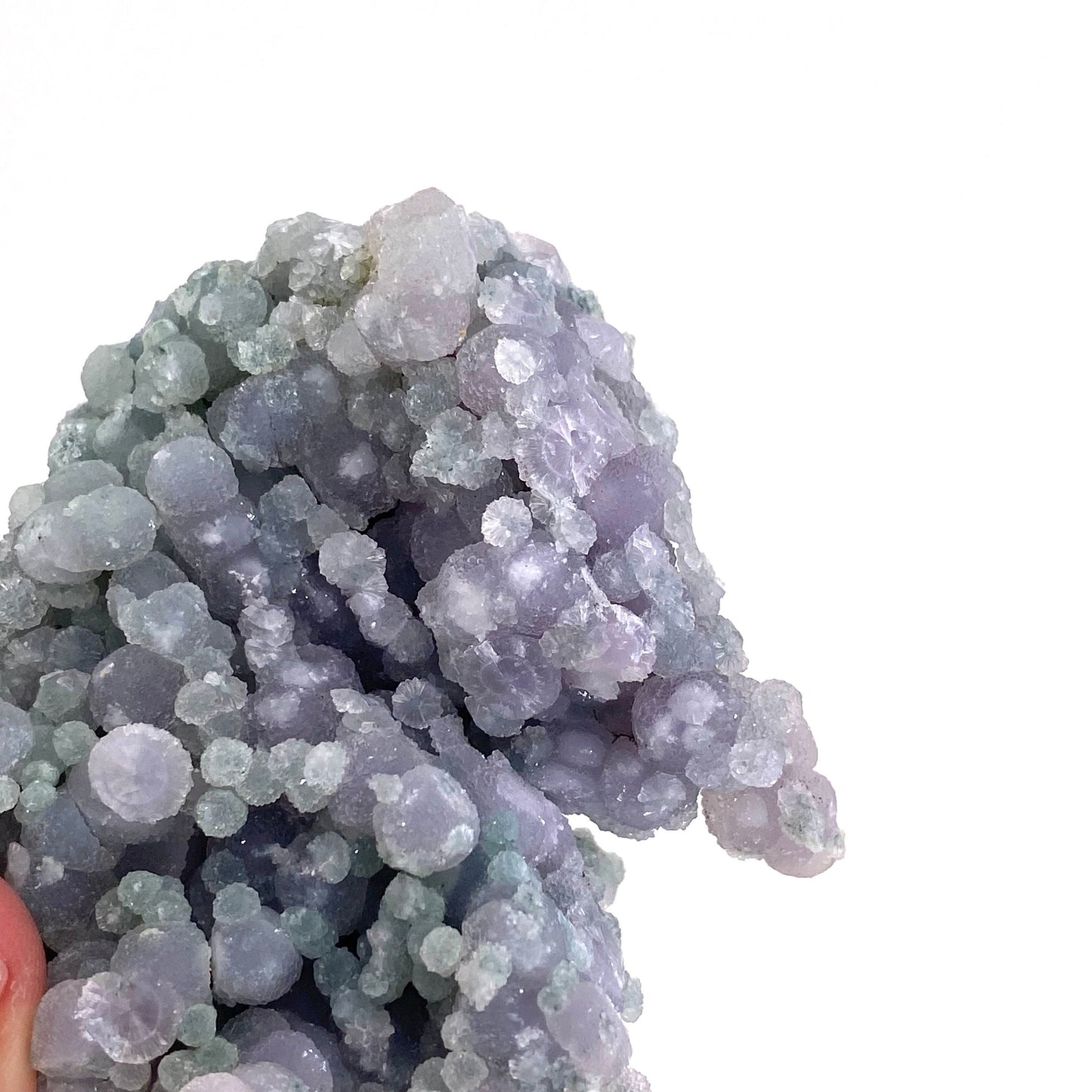 Grape Amethyst (Indonesia) | Grape Agate, purple grape agate, grape agate cluster, mineral specimen, crystals, gemstone