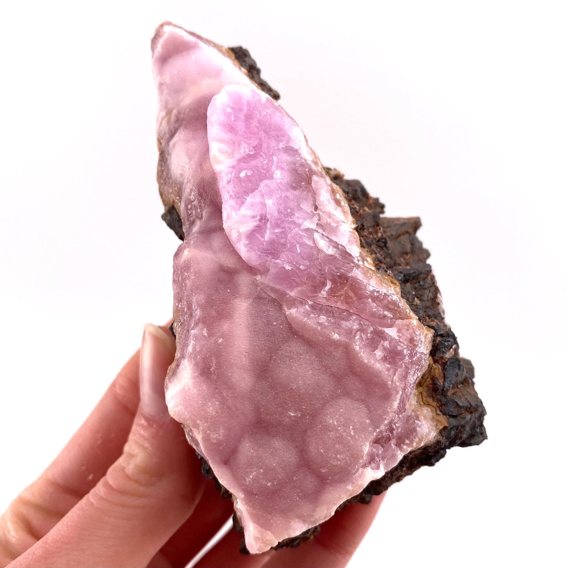Pink Aragonite Cluster (Afghanistan) | pink aragonite specimen, raw aragonite, pink aragonite crystal