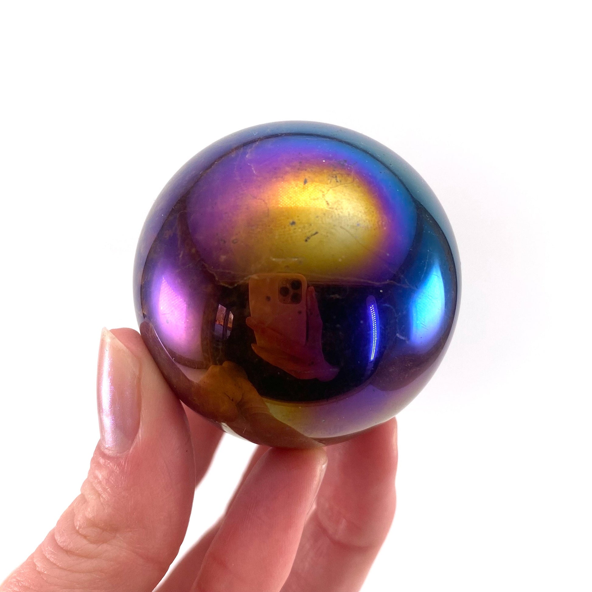 Aura Tigers Eye sphere, crystal ball, aura tigers eye, crystal sphere, tigers eye sphere, angel aura crystal