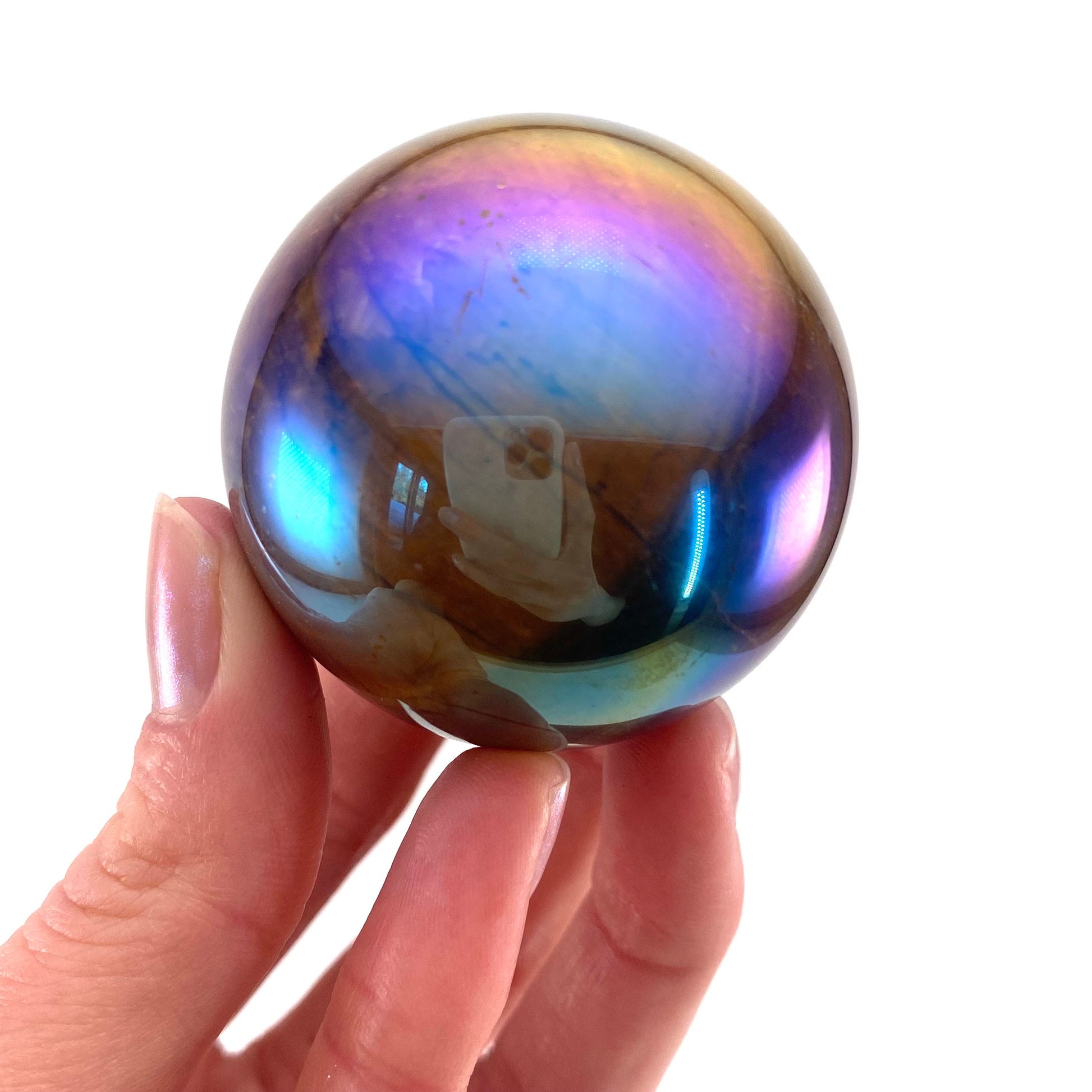 Aura Tigers Eye sphere, crystal ball, aura tigers eye, crystal sphere, tigers eye sphere, angel aura crystal