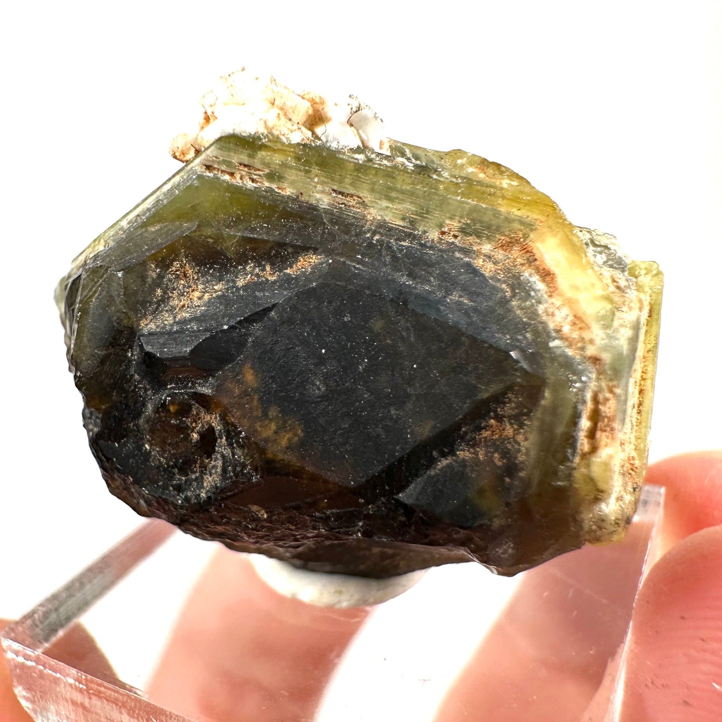 Andradite-Grossular Garnet (Mali) | green garnet, raw garnet crystal, grossular garnet crystal, raw green garnet, mineral specimen, crystals