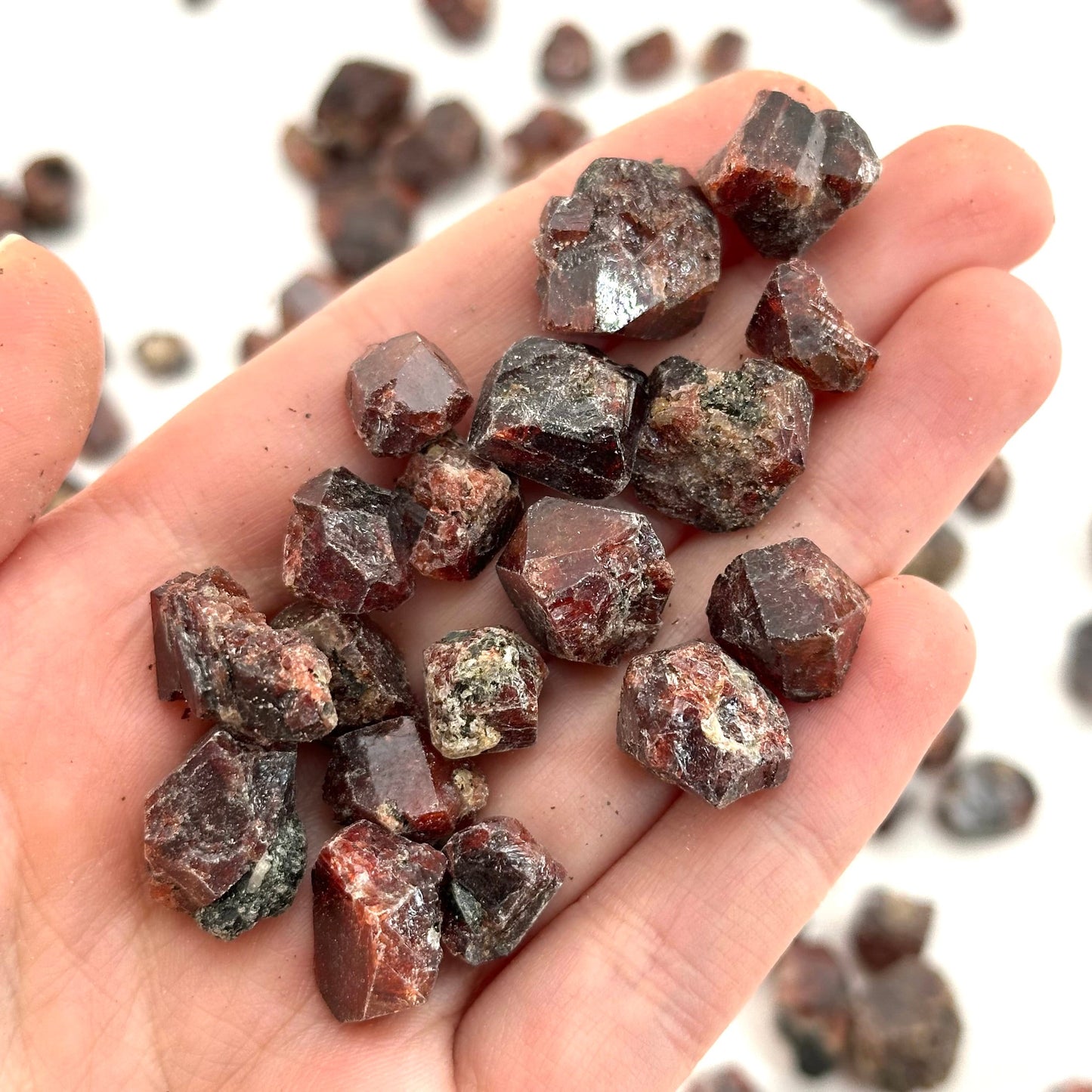 ONE Red Zircon Crystal (Pakistan) | natural red zircon, raw zircon, zircon crystal, natural crystal, mineral specimen
