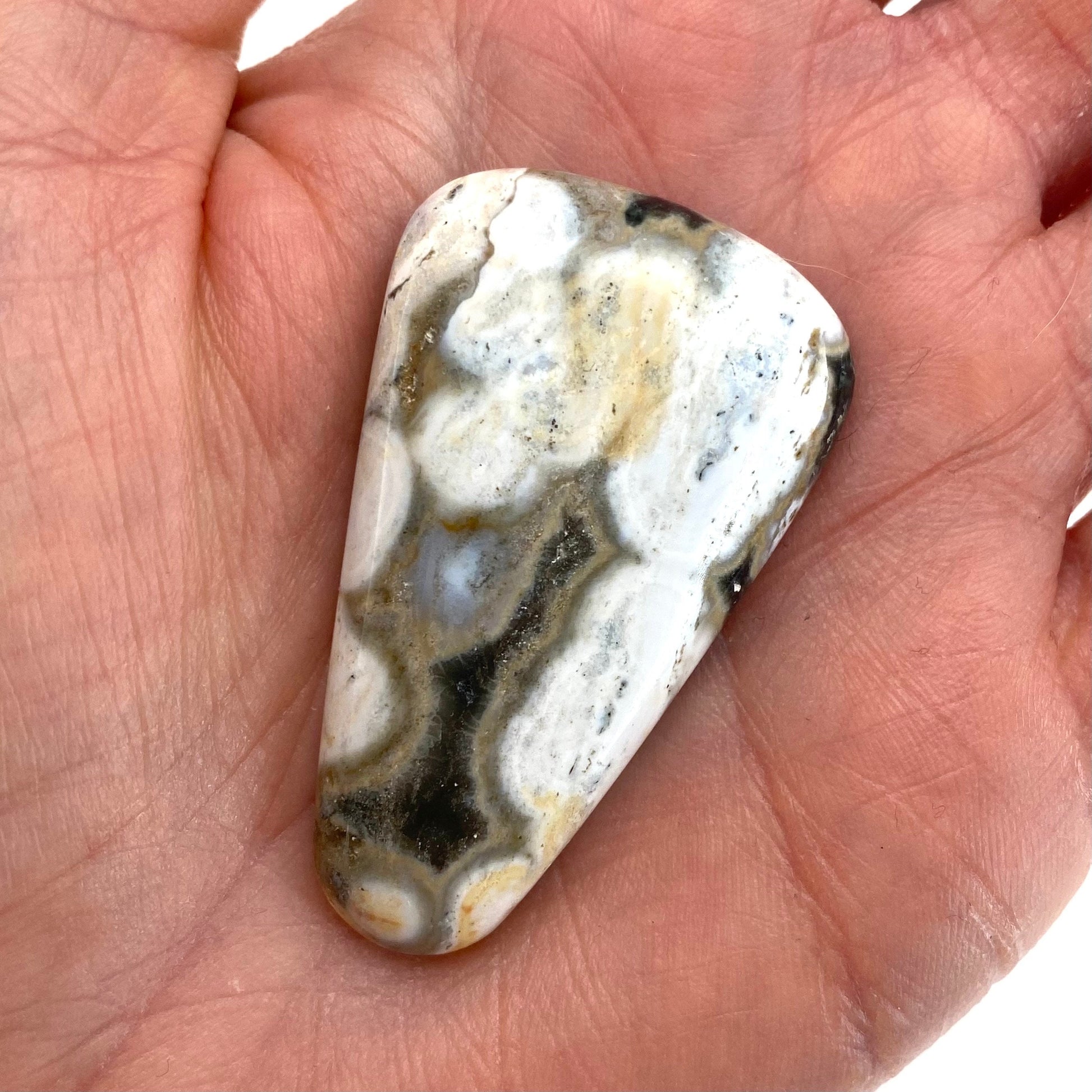 Ocean Jasper Cabochon, crystal cabochon, ocean jasper, gemstone cabochon, orbicular jasper, orbicular jasper cabochon