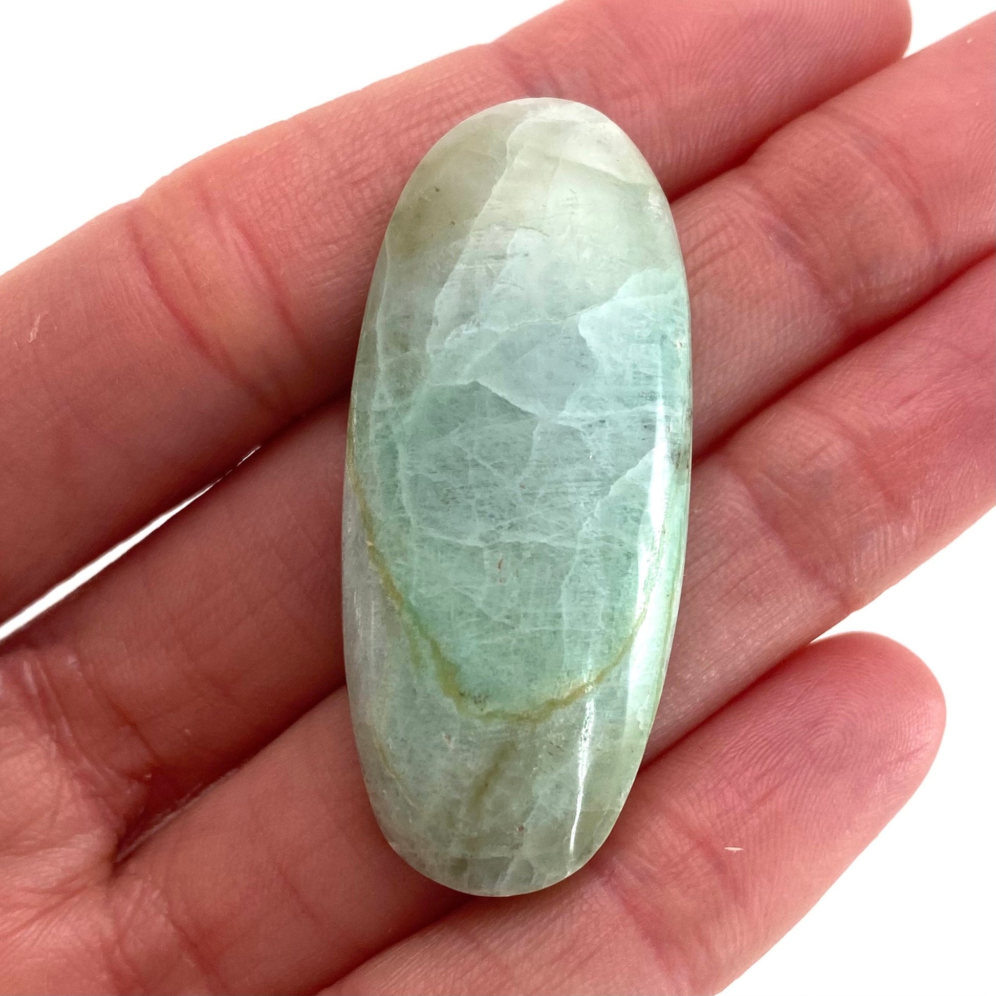 Garnierite Cabochon, green garnierite cabochon, gemstone cabochon, Madagascar moonstone cabochon