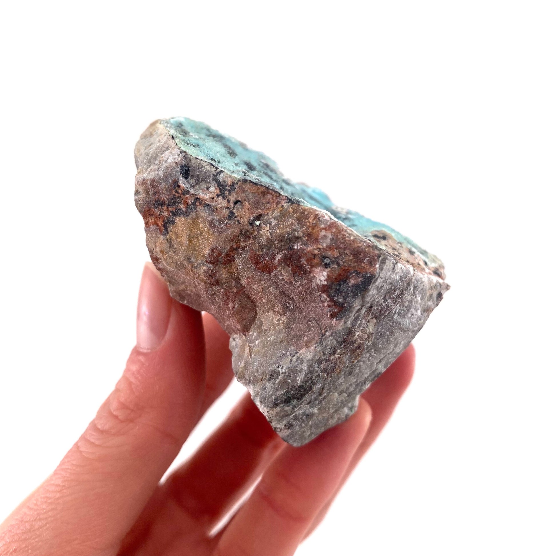 Sparkly Druzy Chrysocolla & Malachite Specimen (Congo), raw chrysocolla, druzy chrysocolla, chrysocolla crystal, raw crystals