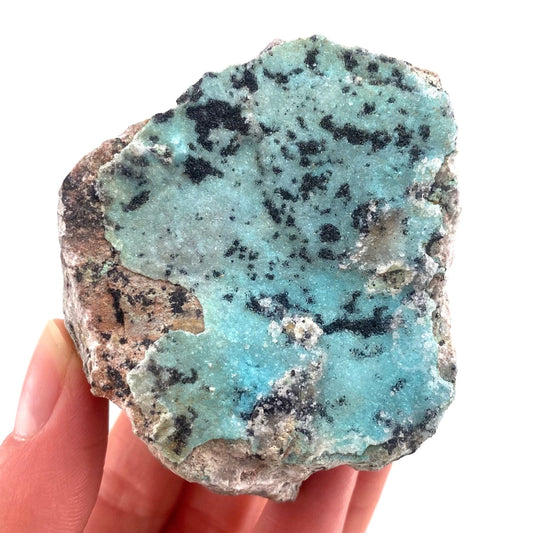 Sparkly Druzy Chrysocolla & Malachite Specimen (Congo), raw chrysocolla, druzy chrysocolla, chrysocolla crystal, raw crystals