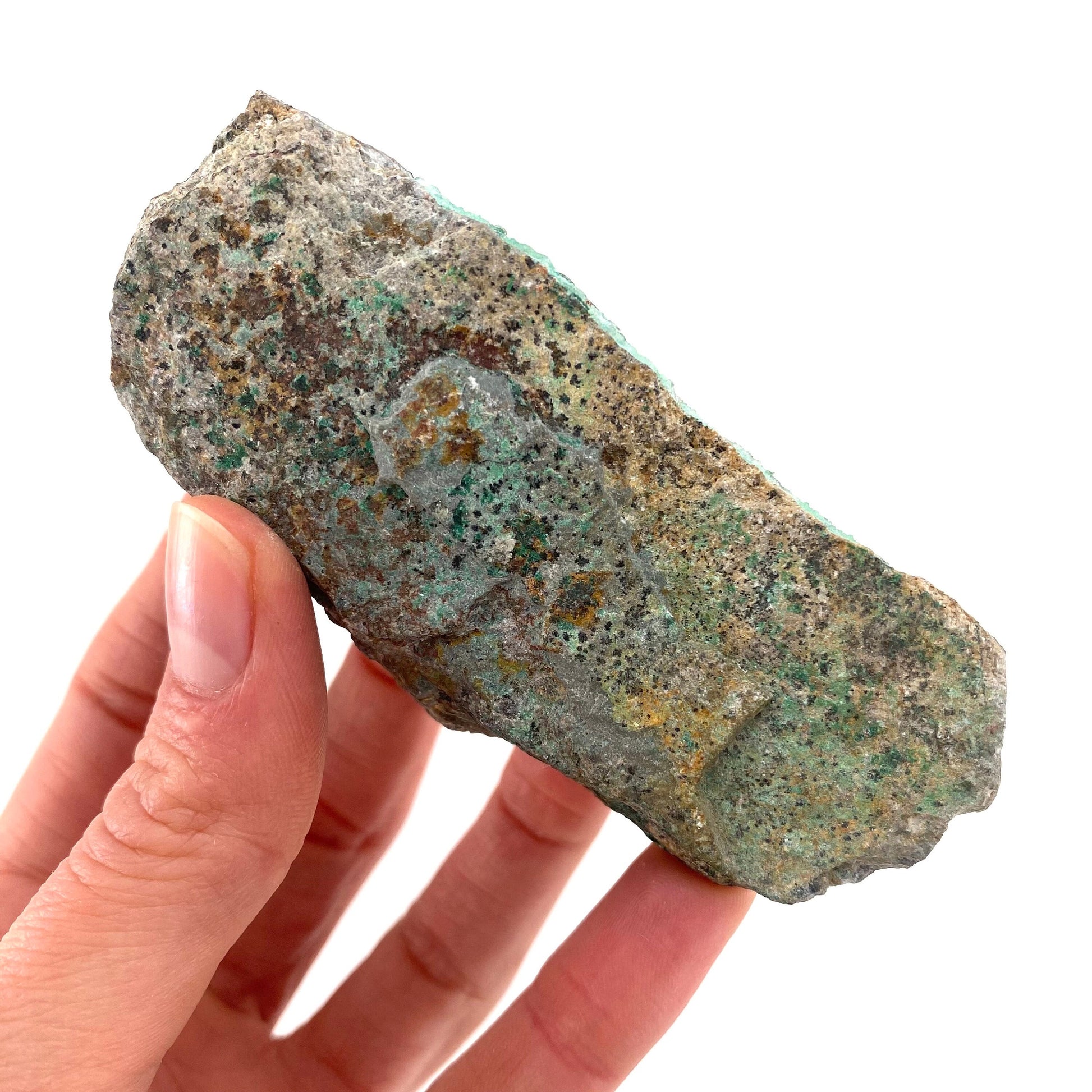 Sparkly Druzy Chrysocolla & Malachite Specimen (Congo), raw chrysocolla, druzy chrysocolla, chrysocolla crystal, raw crystals