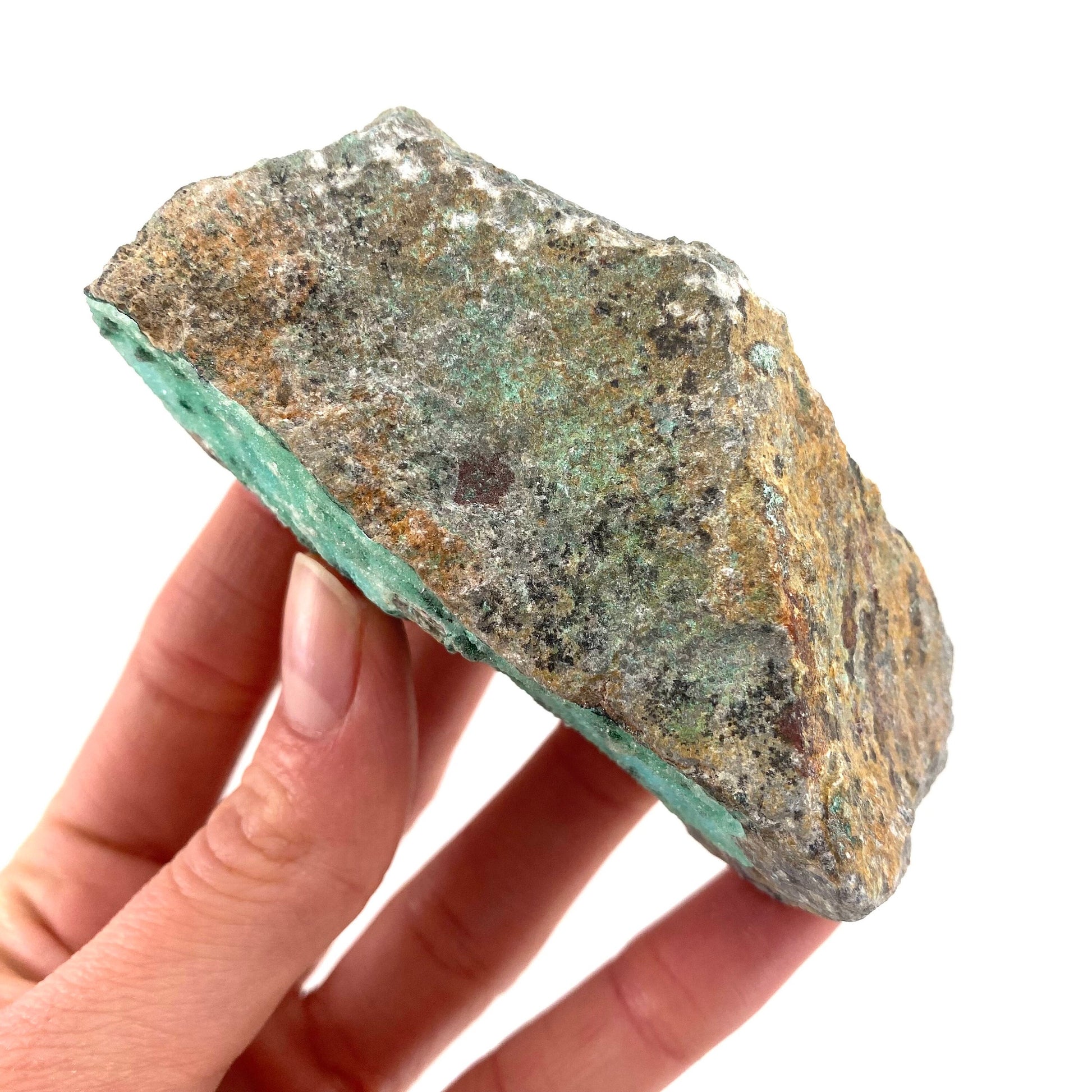 Sparkly Druzy Chrysocolla & Malachite Specimen (Congo), raw chrysocolla, druzy chrysocolla, chrysocolla crystal, raw crystals
