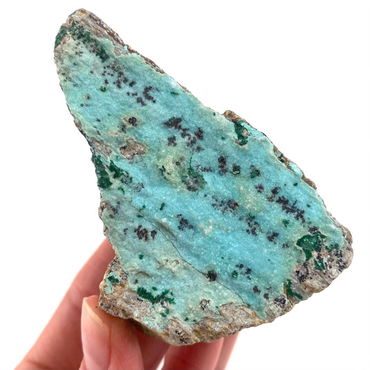 Sparkly Druzy Chrysocolla & Malachite Specimen (Congo), raw chrysocolla, druzy chrysocolla, chrysocolla crystal, raw crystals