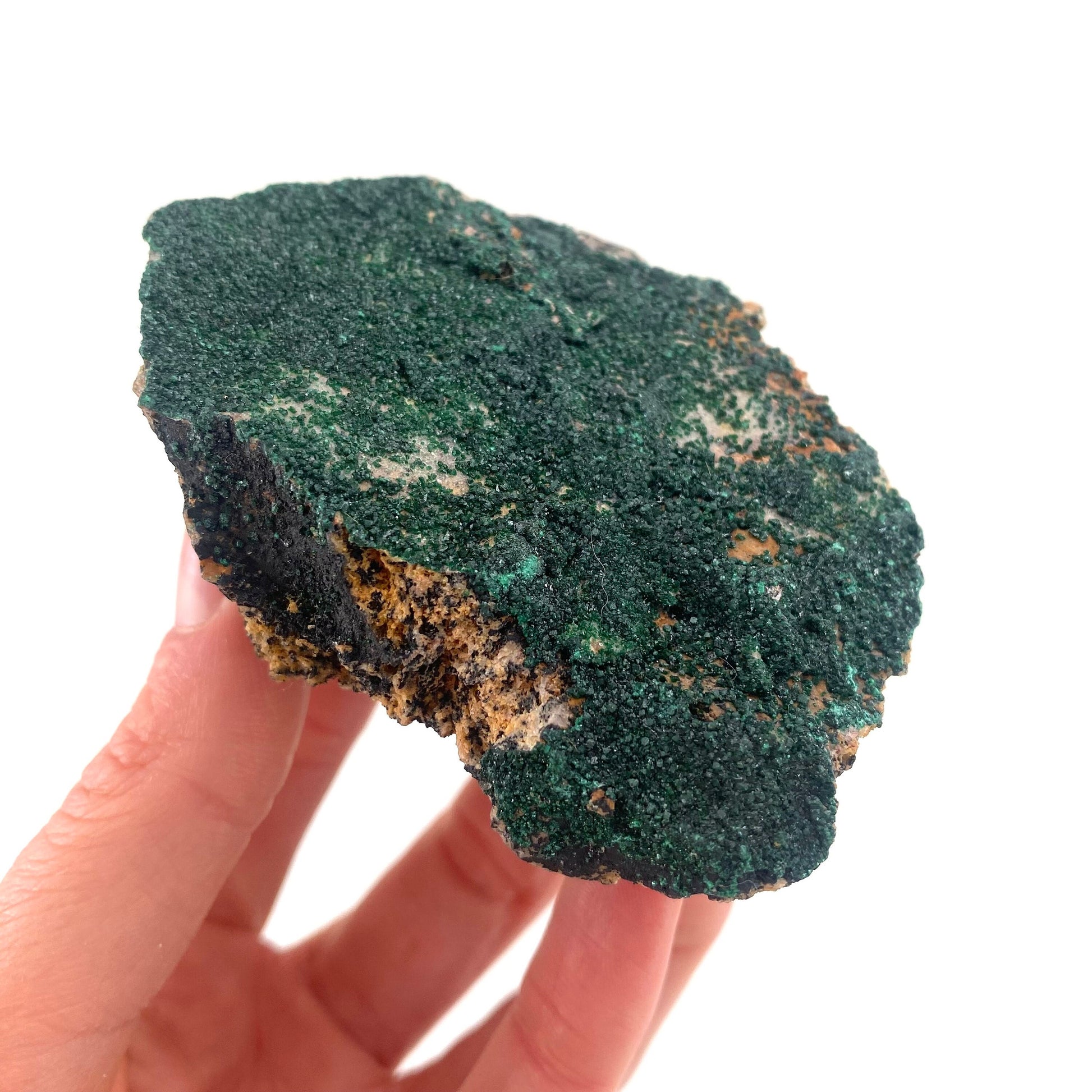 Sparkly Botryoidal Malachite Specimen, natural malachite, raw malachite, crystals