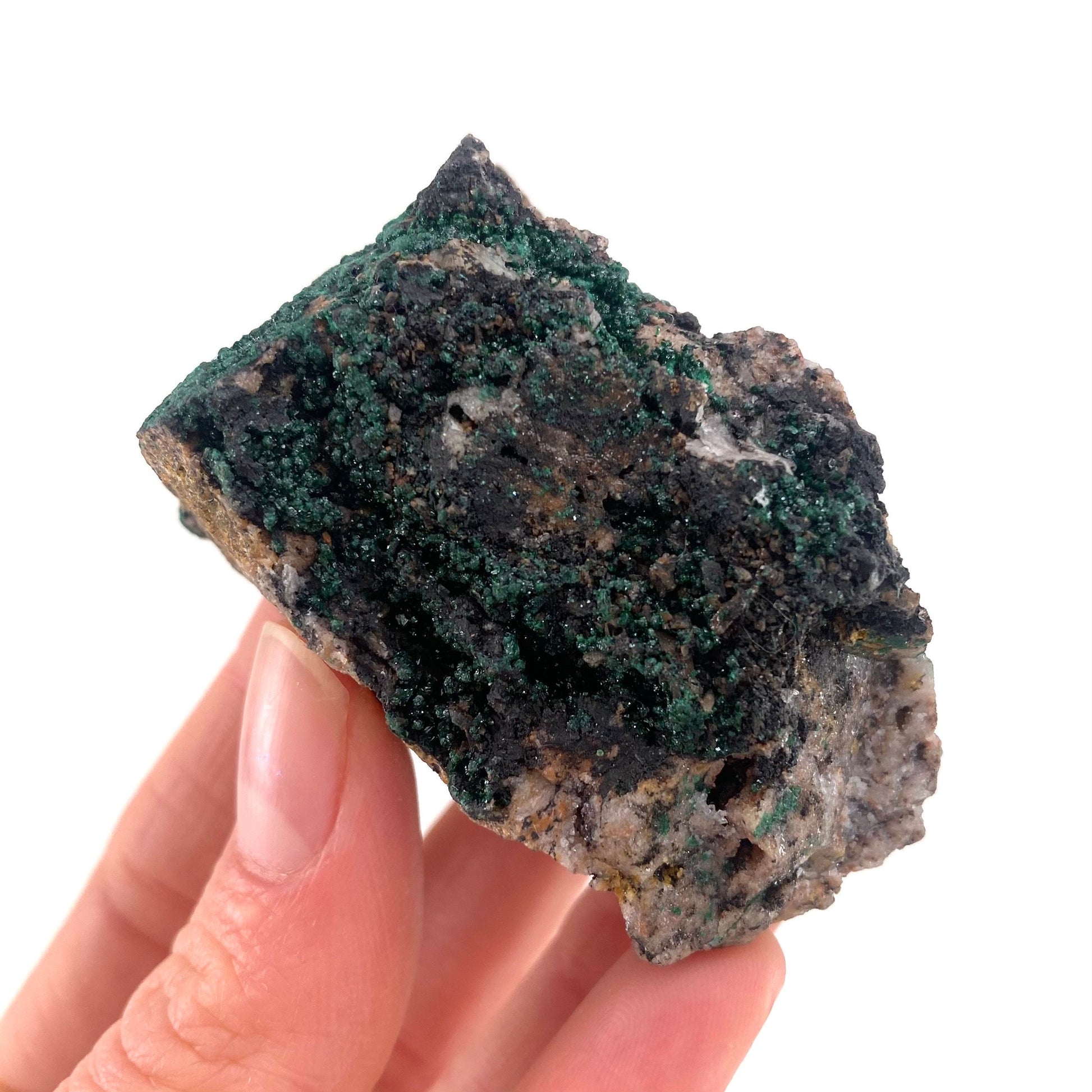 Sparkly Botryoidal Malachite Specimen, natural malachite, raw malachite, crystals