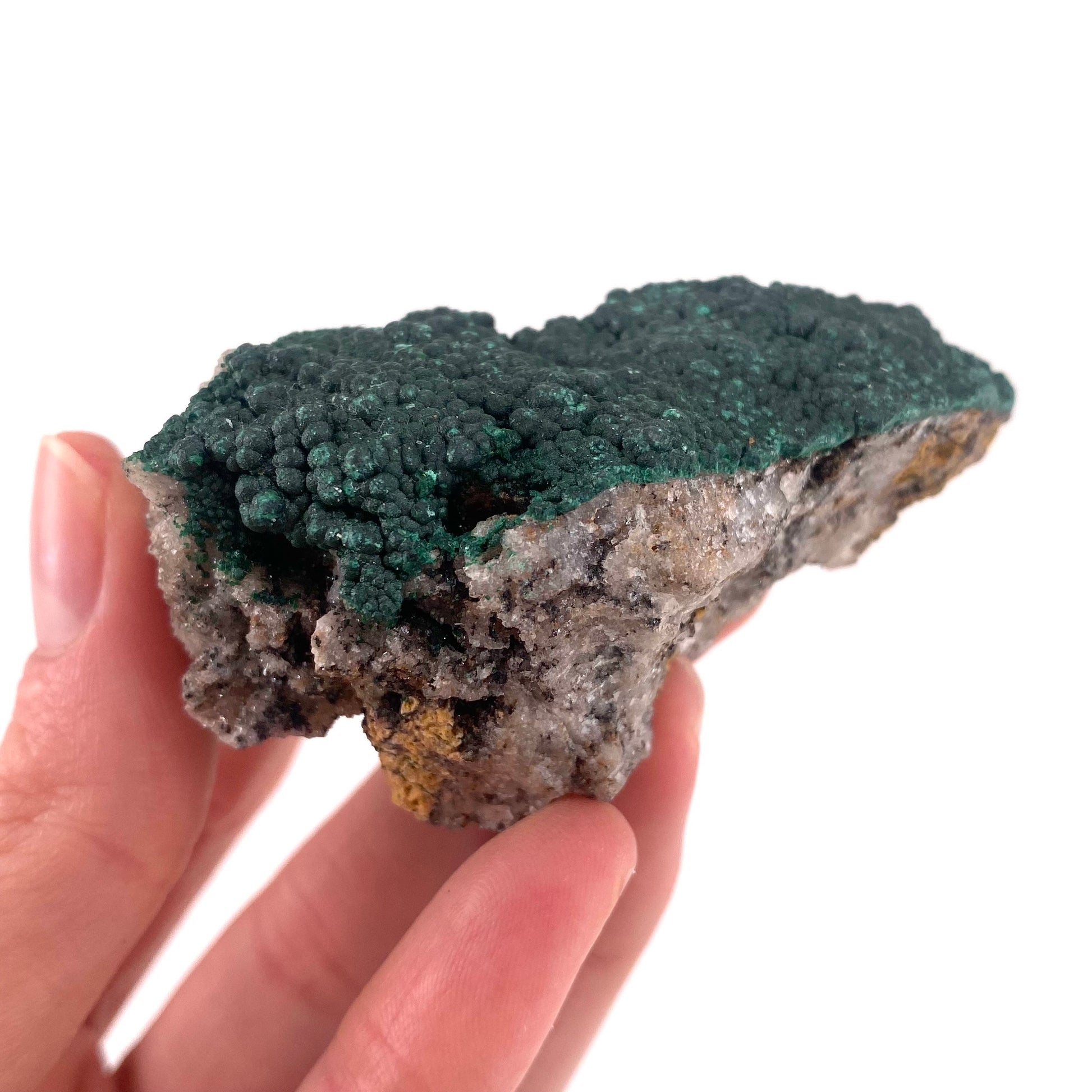 Botryoidal Malachite Specimen, natural malachite, raw malachite, crystals