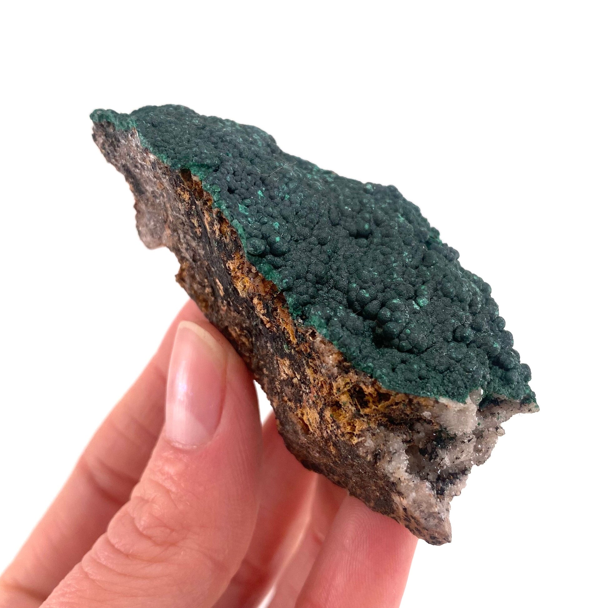 Botryoidal Malachite Specimen, natural malachite, raw malachite, crystals