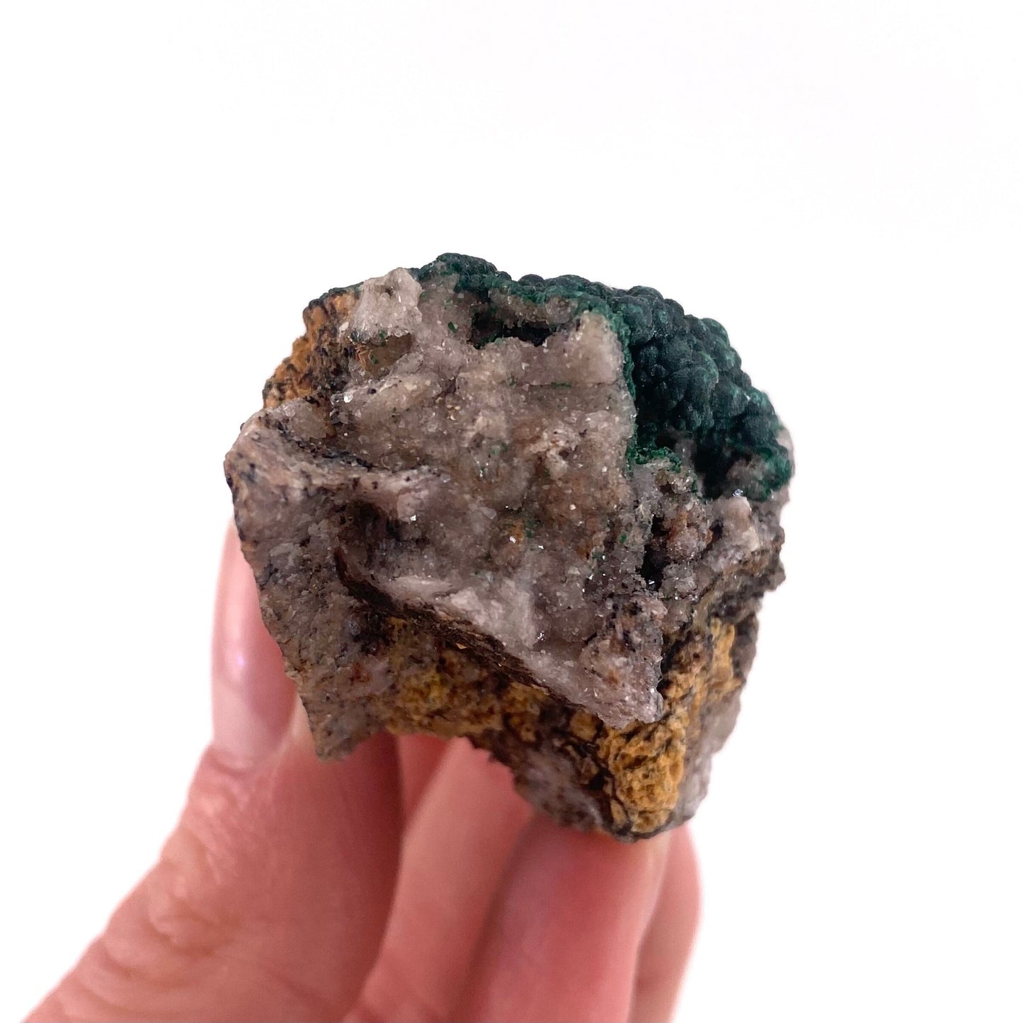 Botryoidal Malachite Specimen, natural malachite, raw malachite, crystals