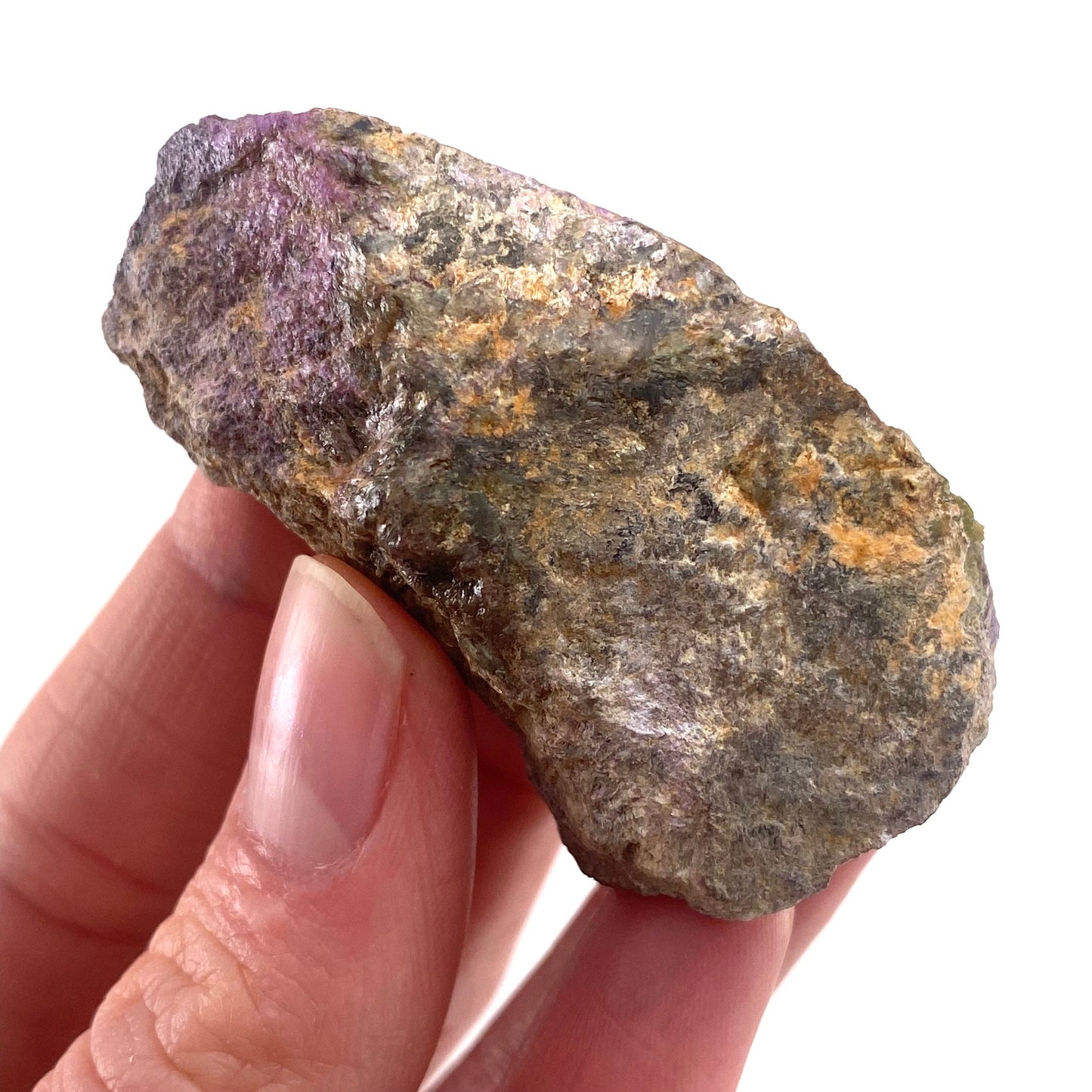 Polished Stichtite Specimen, purple stichtite, polished Stichtite, mineral specimen