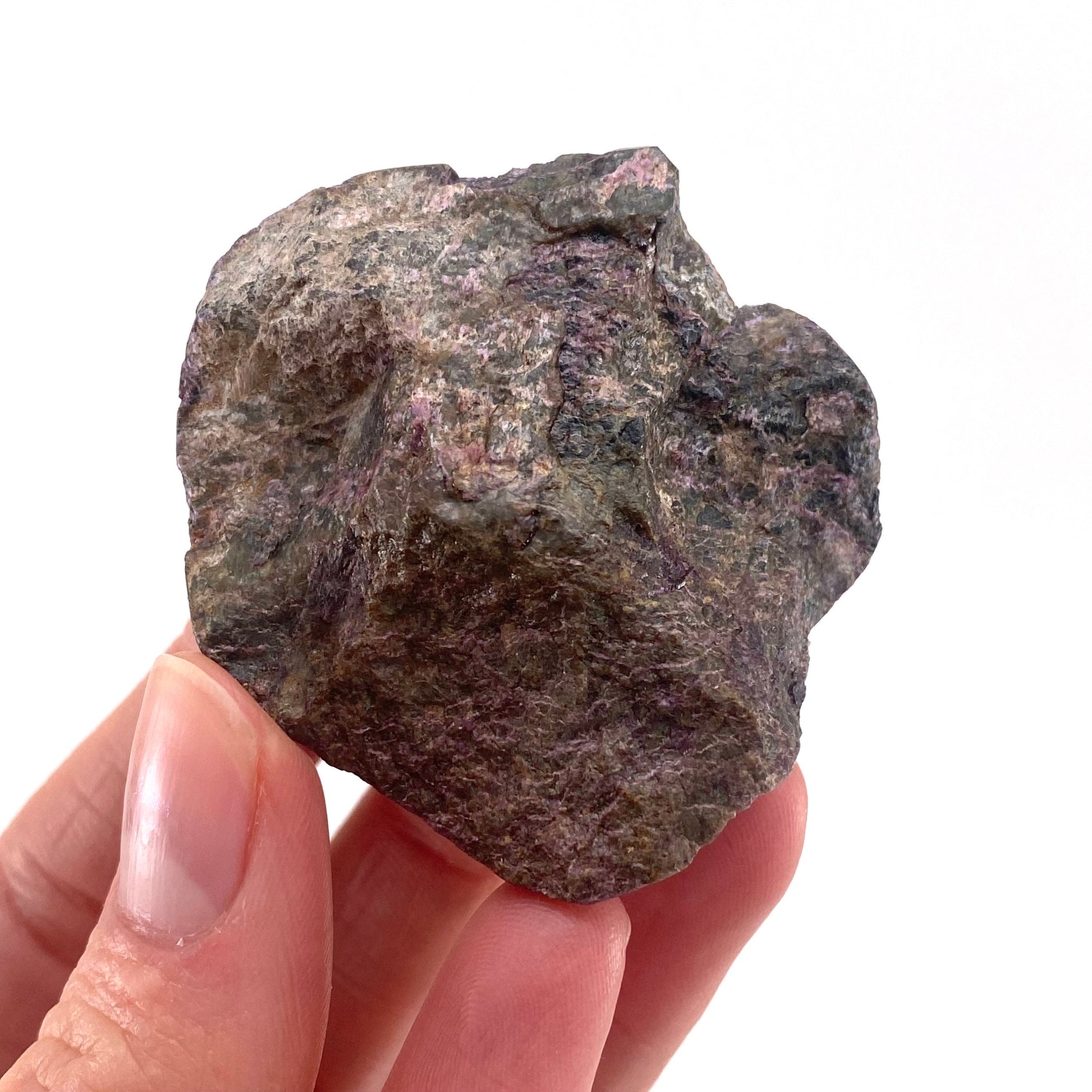 Polished Stichtite Specimen, purple stichtite, polished Stichtite, mineral specimen