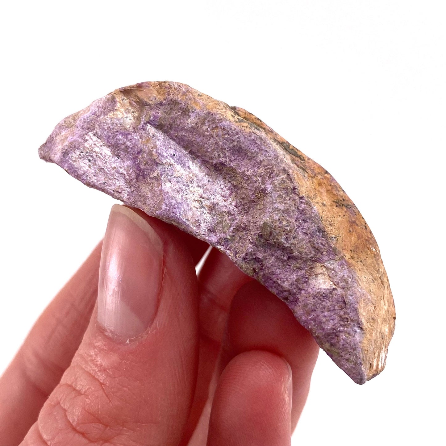 Polished Stichtite Specimen, purple stichtite, polished Stichtite, mineral specimen