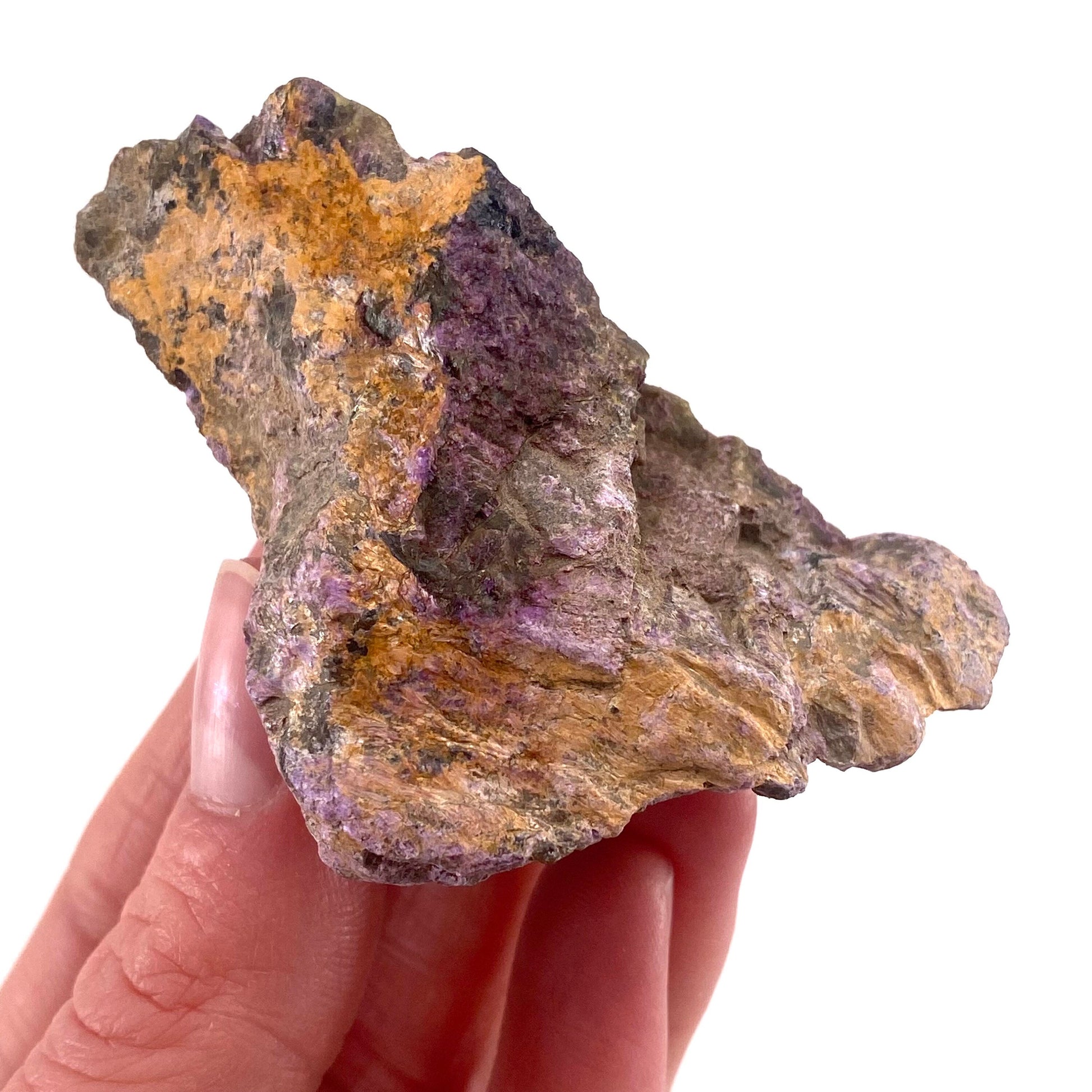 Polished Stichtite Specimen, purple stichtite, polished Stichtite, mineral specimen