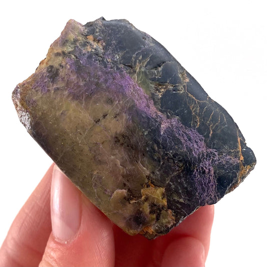 Polished Stichtite Specimen, purple stichtite, polished Stichtite, mineral specimen