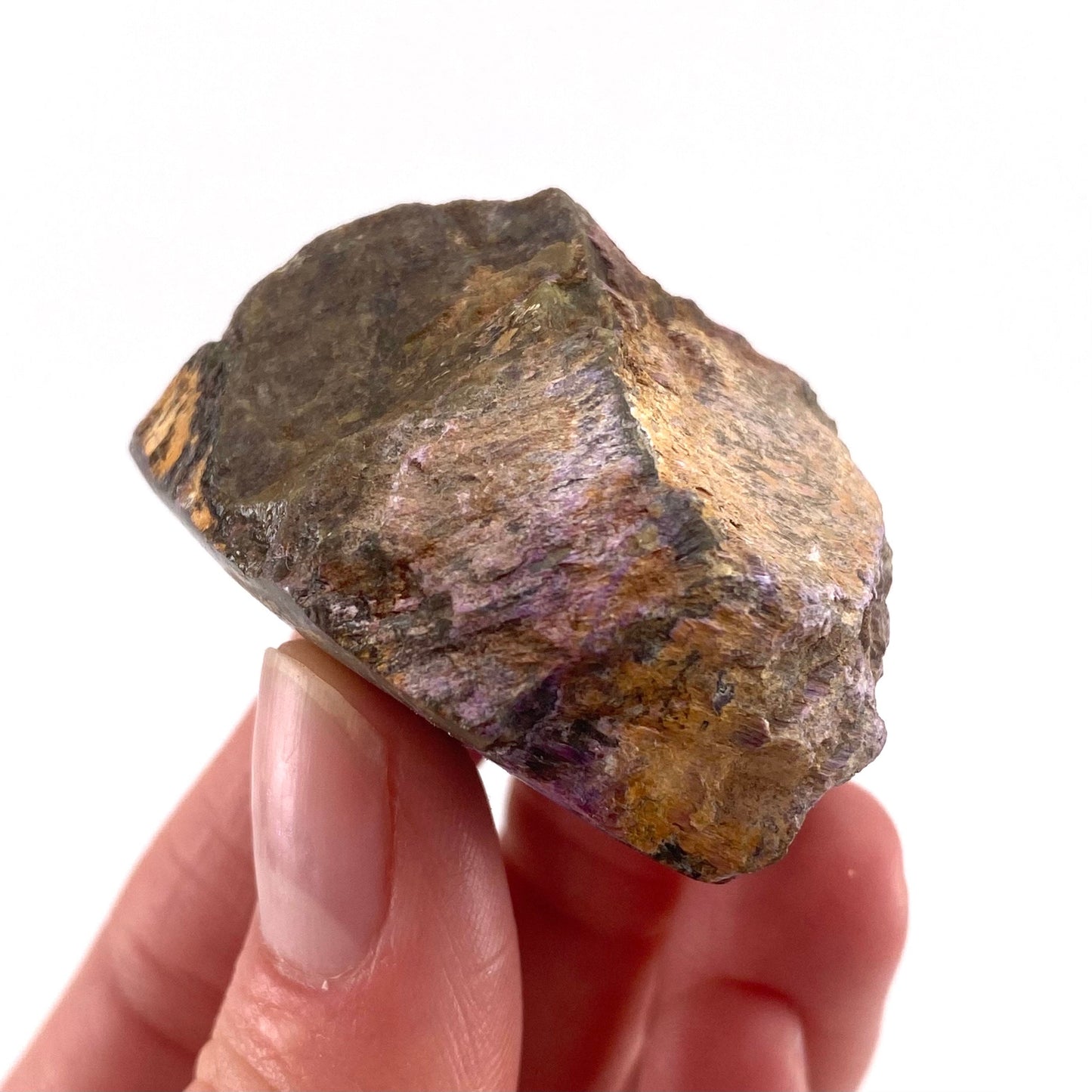 Polished Stichtite Specimen, purple stichtite, polished Stichtite, mineral specimen