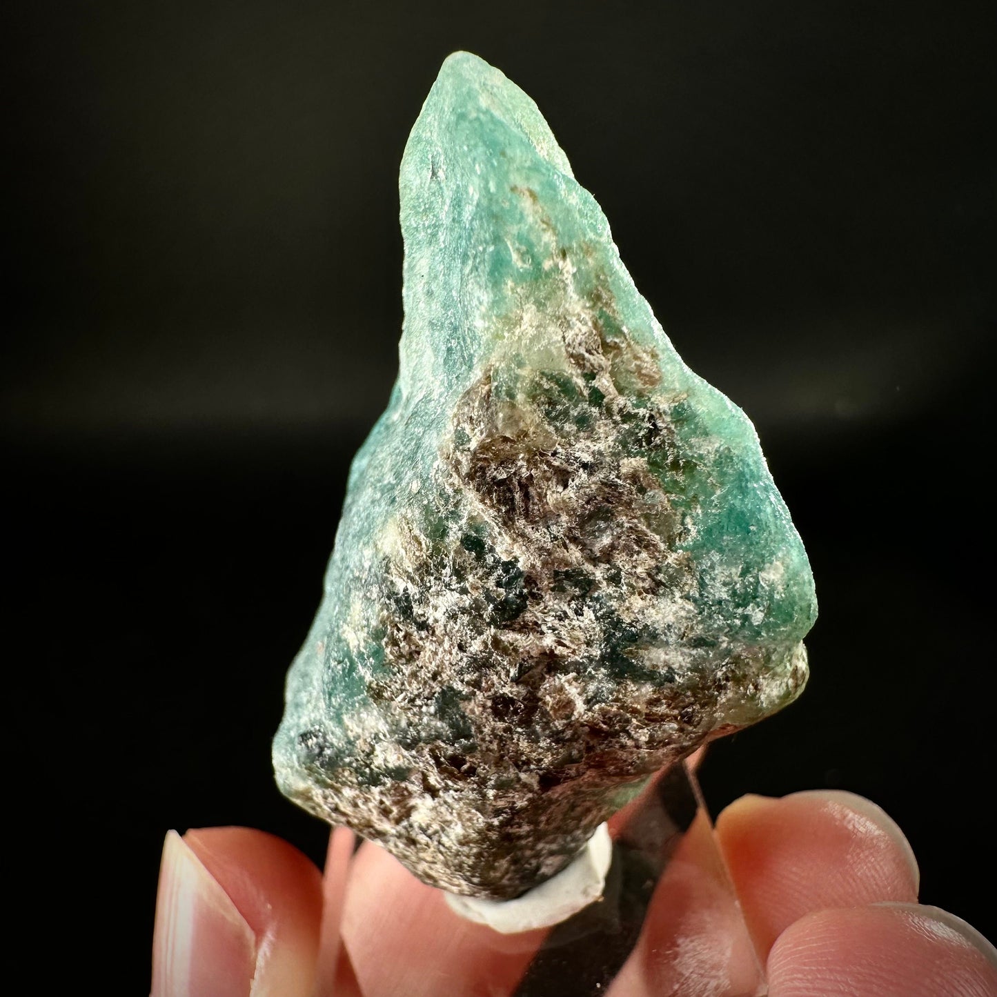 Rare! Grandidierite (Madagascar) | Grandidierite specimen, raw grandidierite, rare minerals, mineral specimen, rare crystals
