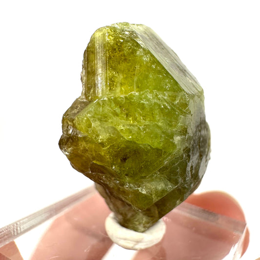 Andradite-Grossular Garnet (Mali) | green garnet, raw garnet crystal, grossular garnet crystal, raw green garnet, mineral specimen, crystals
