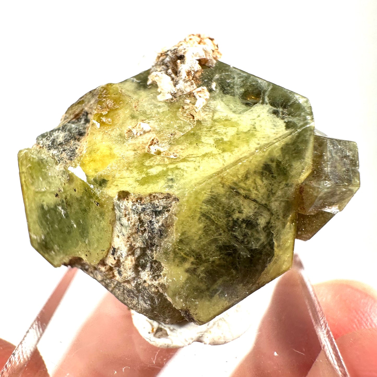 Andradite-Grossular Garnet (Mali) | green garnet, raw garnet crystal, grossular garnet crystal, raw green garnet, mineral specimen, crystals