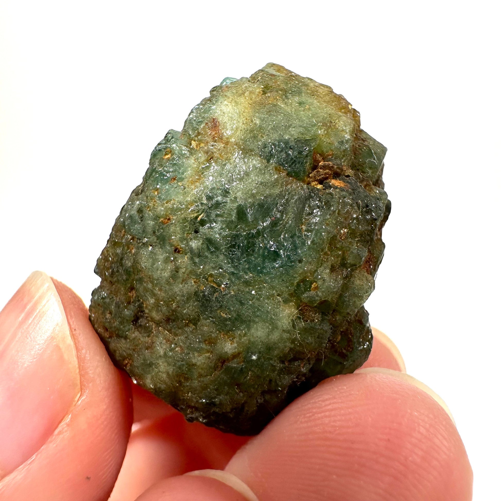 Demantoid Garnet (Madagascar) | green garnet, rare minerals, demantoid garnet crystal, mineral specimen