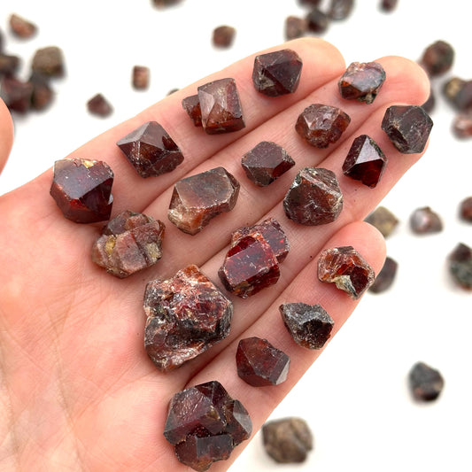 ONE Red Zircon Crystal (Pakistan) | natural red zircon, raw zircon, zircon crystal, natural crystal, mineral specimen