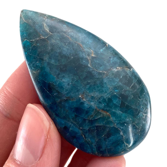 Blue Apatite Cabochon, gemstone cabochon, crystal cabochon, blue apatite crystal, blue apatite cab