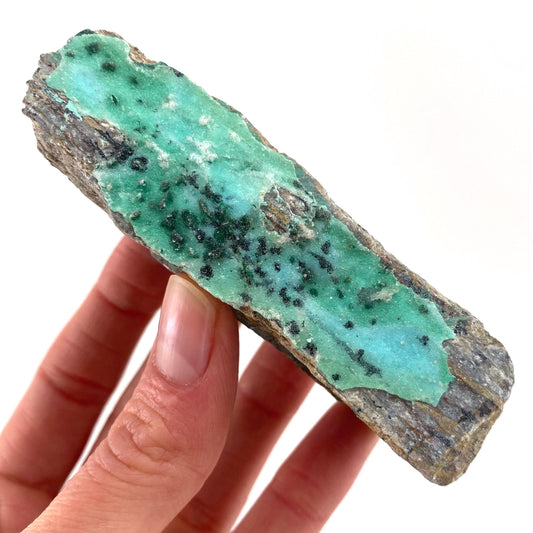 Sparkly Druzy Chrysocolla & Malachite Specimen (Congo), raw chrysocolla, druzy chrysocolla, chrysocolla crystal, raw crystals