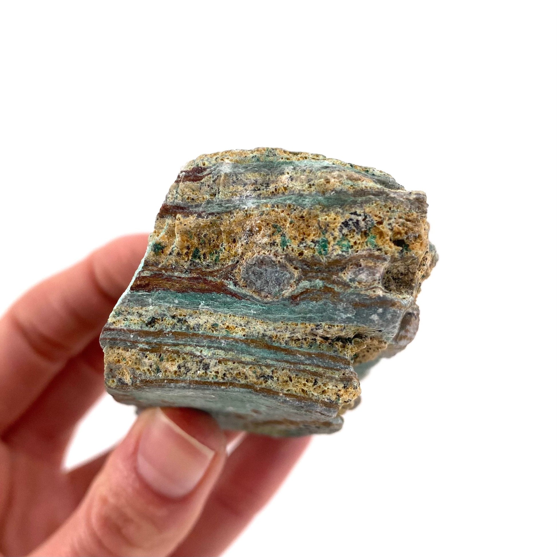 Sparkly Druzy Chrysocolla & Malachite Specimen (Congo), raw chrysocolla, druzy chrysocolla, chrysocolla crystal, raw crystals