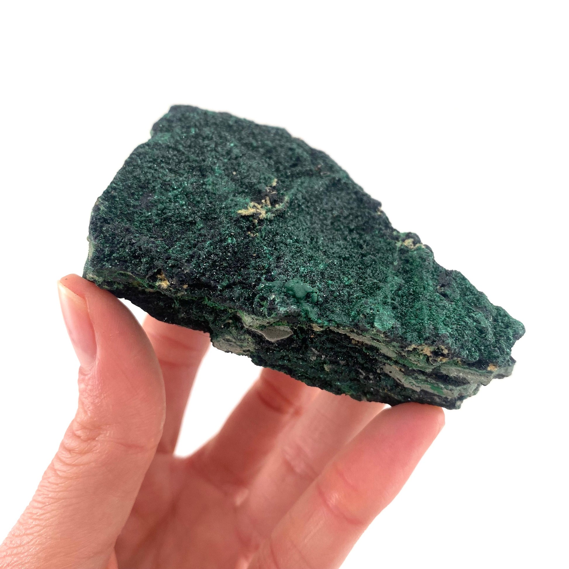 Sparkly Botryoidal Malachite Specimen, natural malachite, raw malachite, crystals