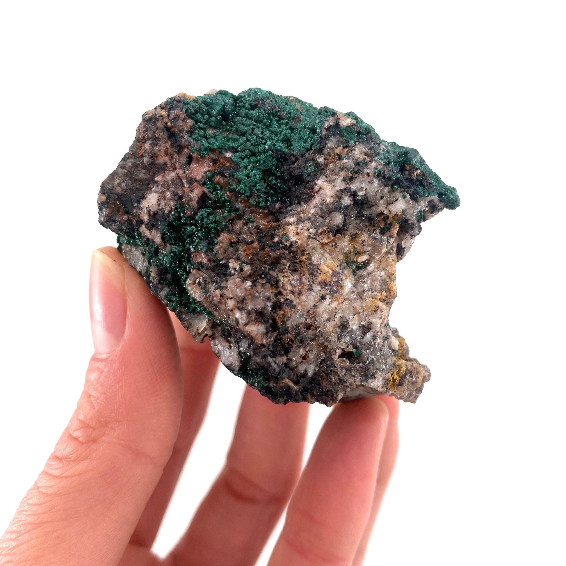 Sparkly Botryoidal Malachite Specimen, natural malachite, raw malachite, crystals