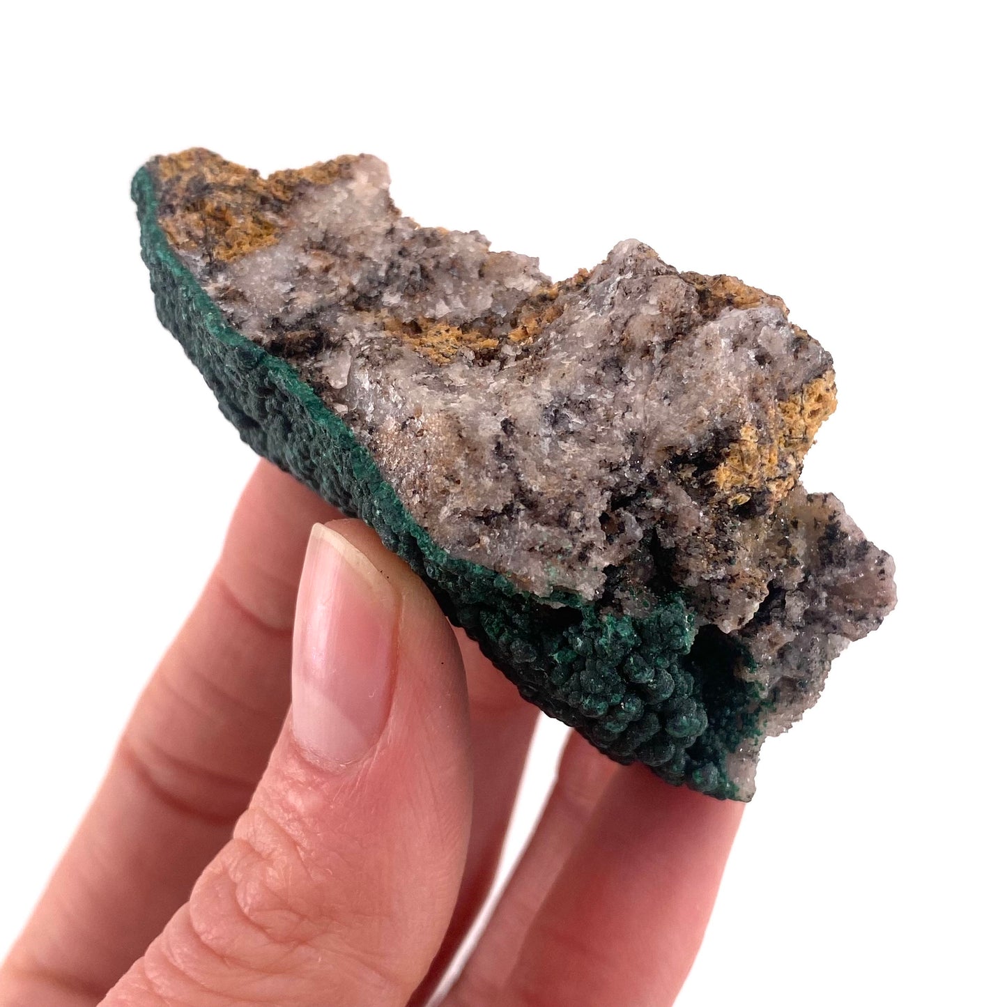 Botryoidal Malachite Specimen, natural malachite, raw malachite, crystals